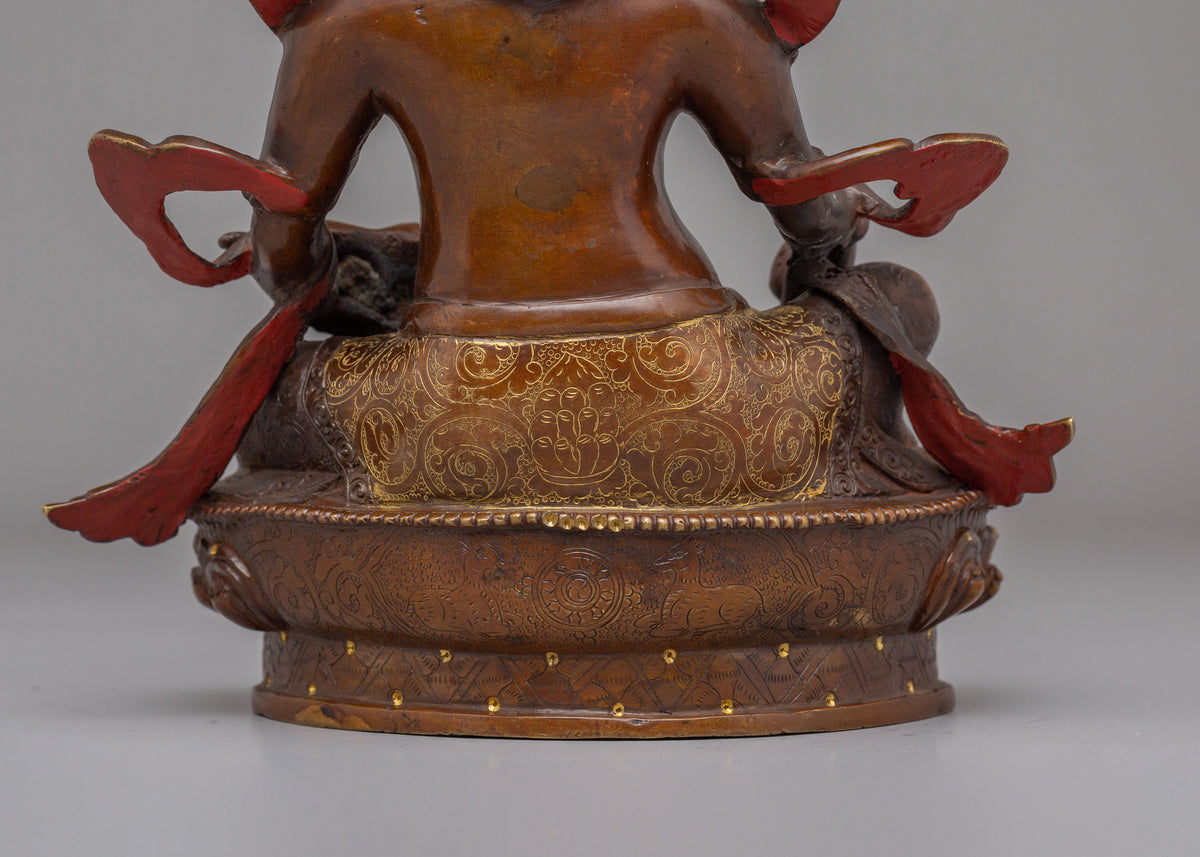 Sacred Tibetan Dzambhala Sculpture | Statue for Abundance