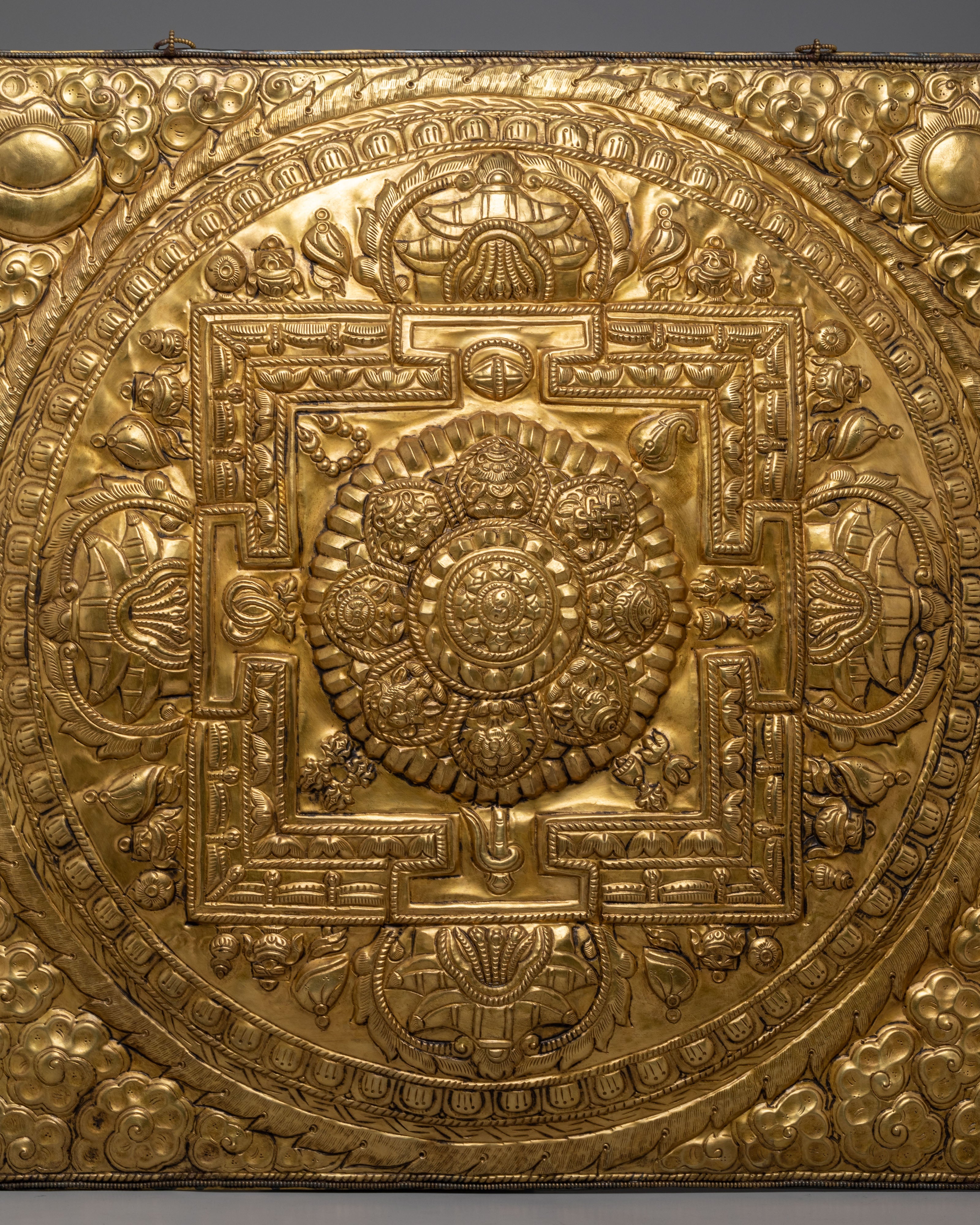 Astamangala Wall Hanging | Traditional Buddhist Sacred Decor