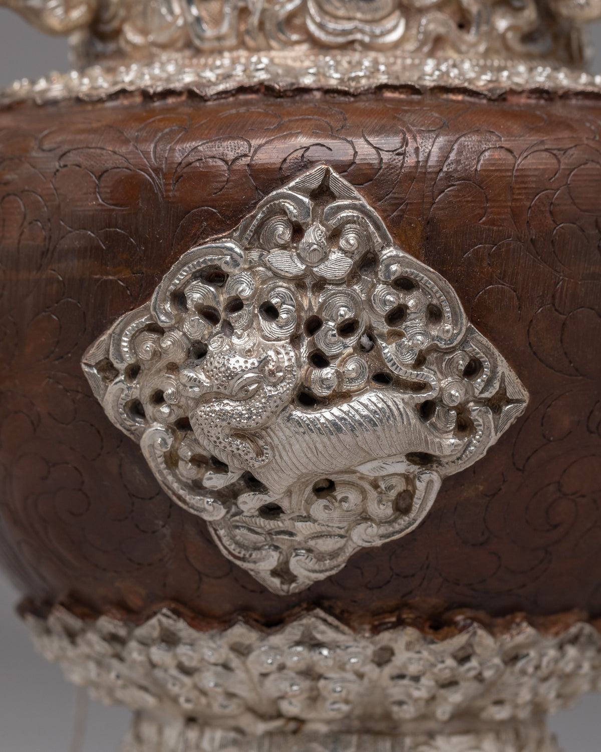 Tibetan Sacred Ritual Incense Burner | Spiritual Altar Decor