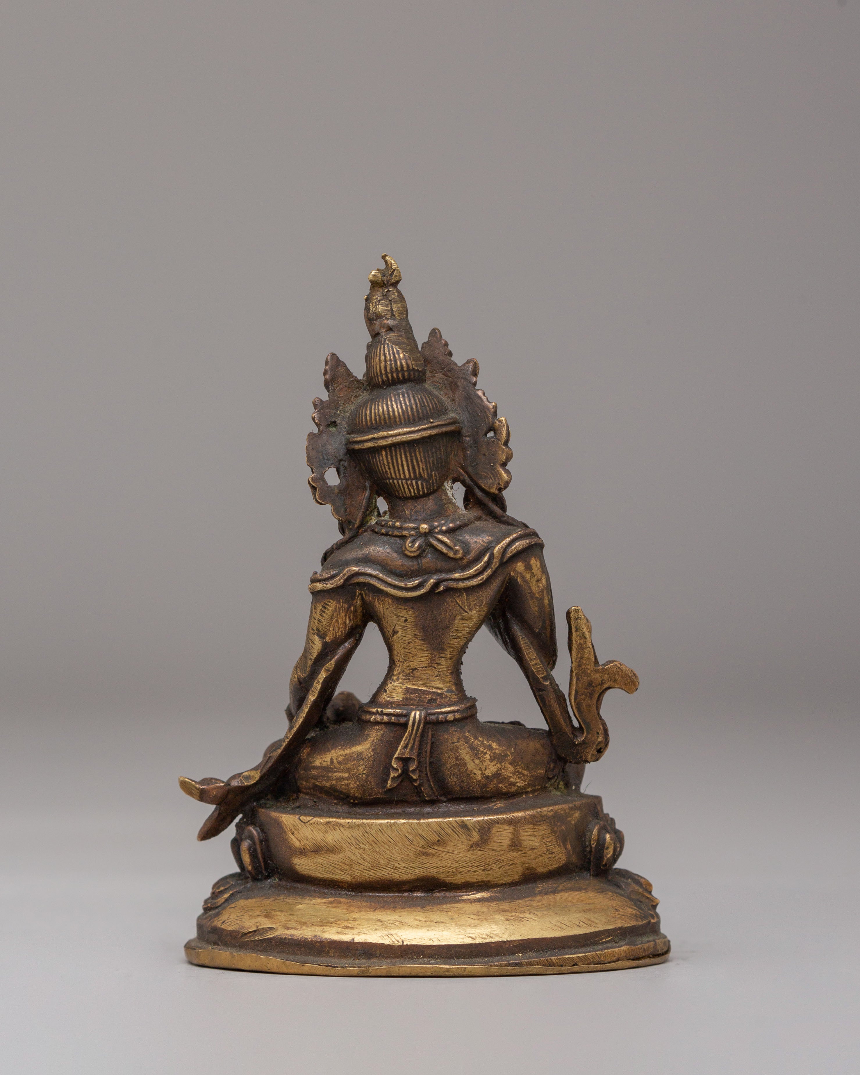 Handcrafted Vajrasattva Buddhist Statue | Sacred Copper Body
