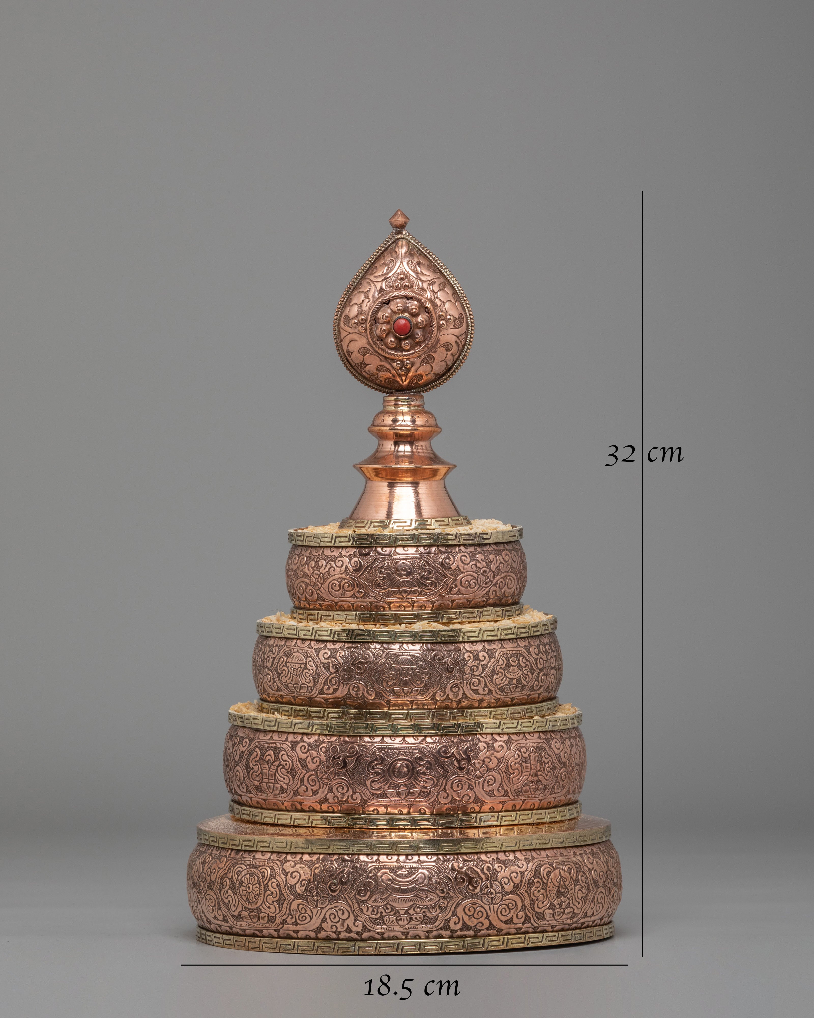 Tibetan Mandala for Sacred Offerings | Spiritual Decor