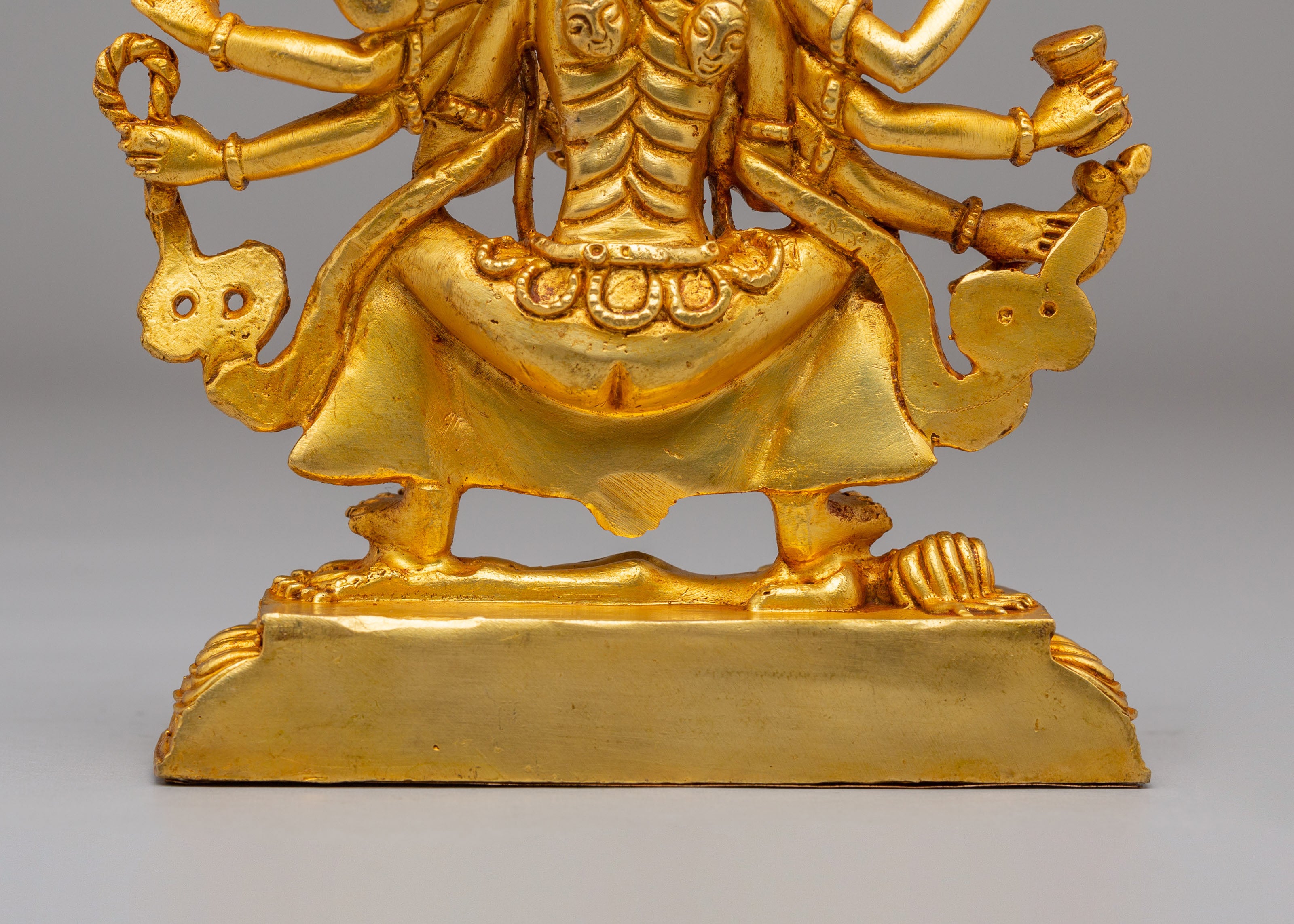 Wrathful Goddess Kali Sculpture | Hindu Goddess Statue