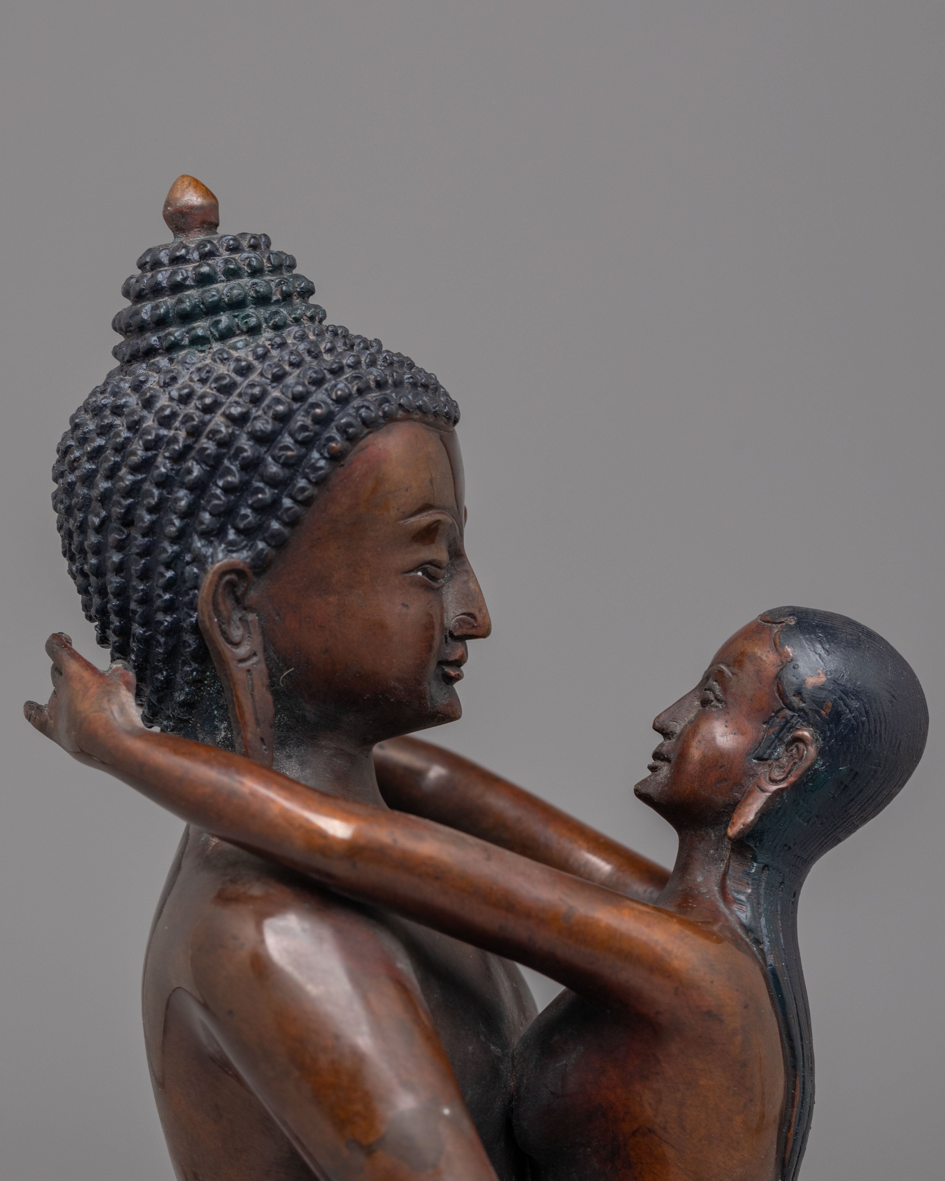 Sacred Samantabhadra Deity Statue | Tibetan Buddhist Enlightenment Symbol