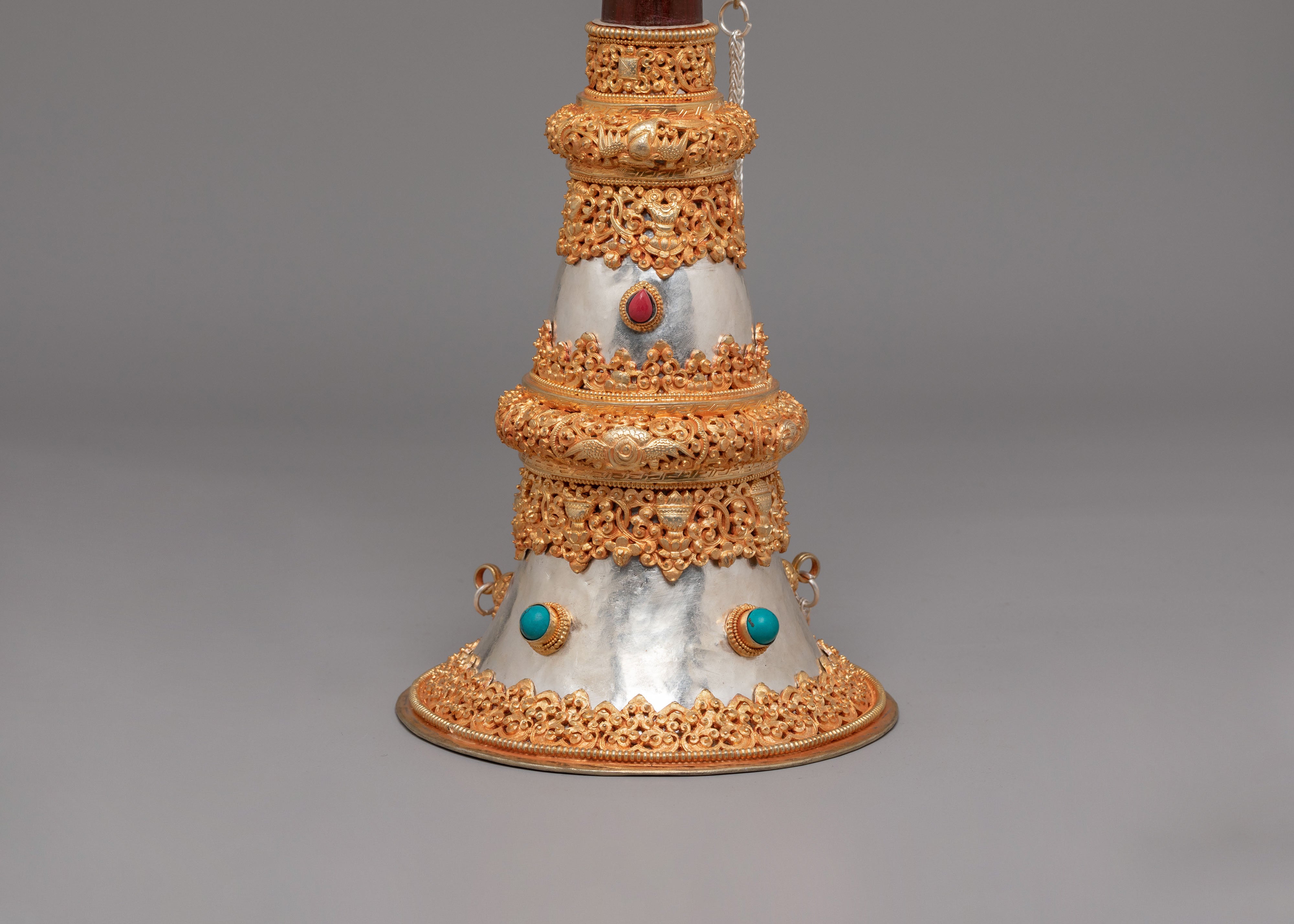 Buddhist Ritual Gyaling Set | Ritual Trumpet Set