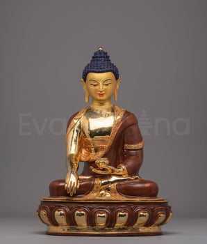Tibetan Statue of Shakyamuni Buddha