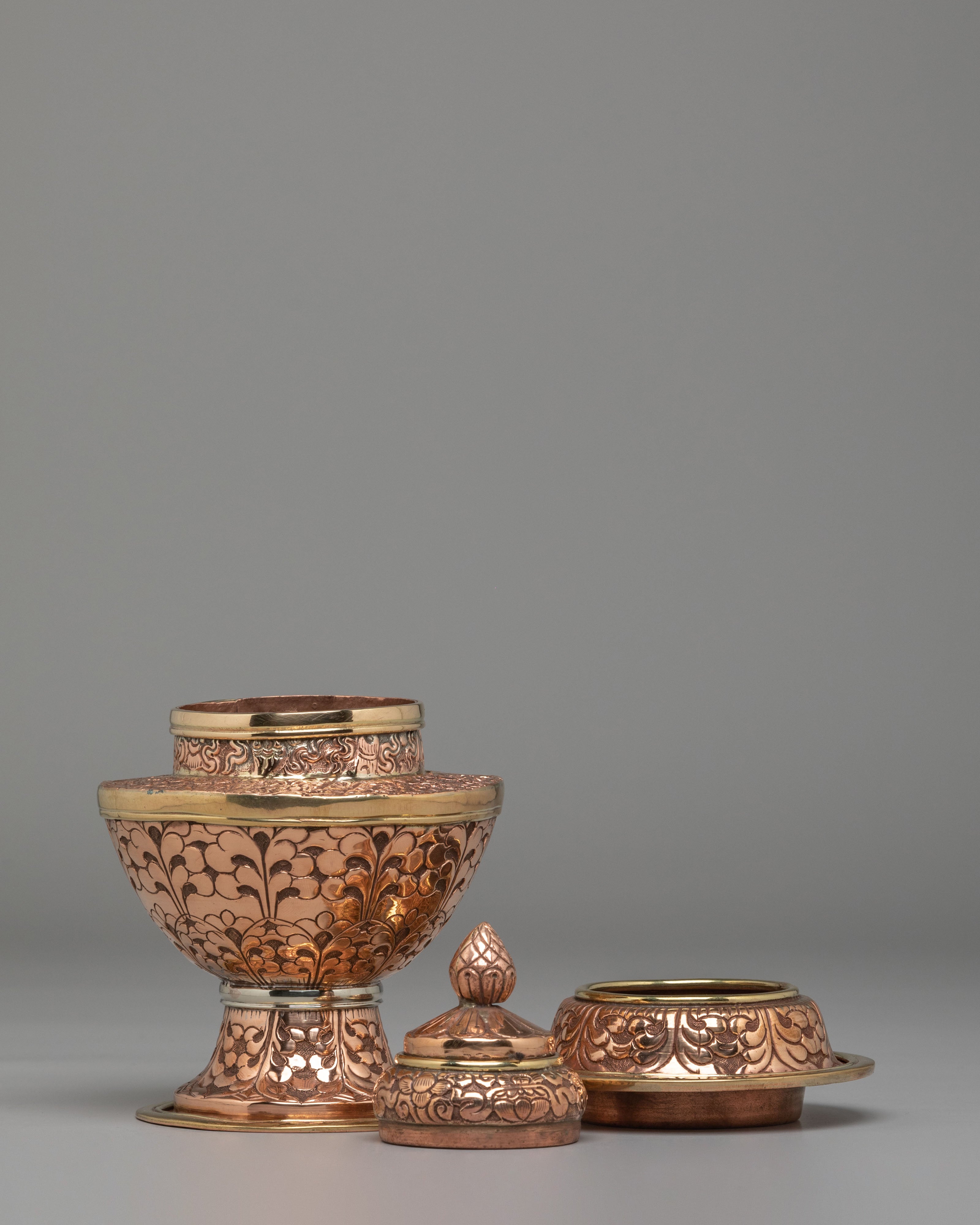Himalayan Rice Pot | Sacred Offering Vessel