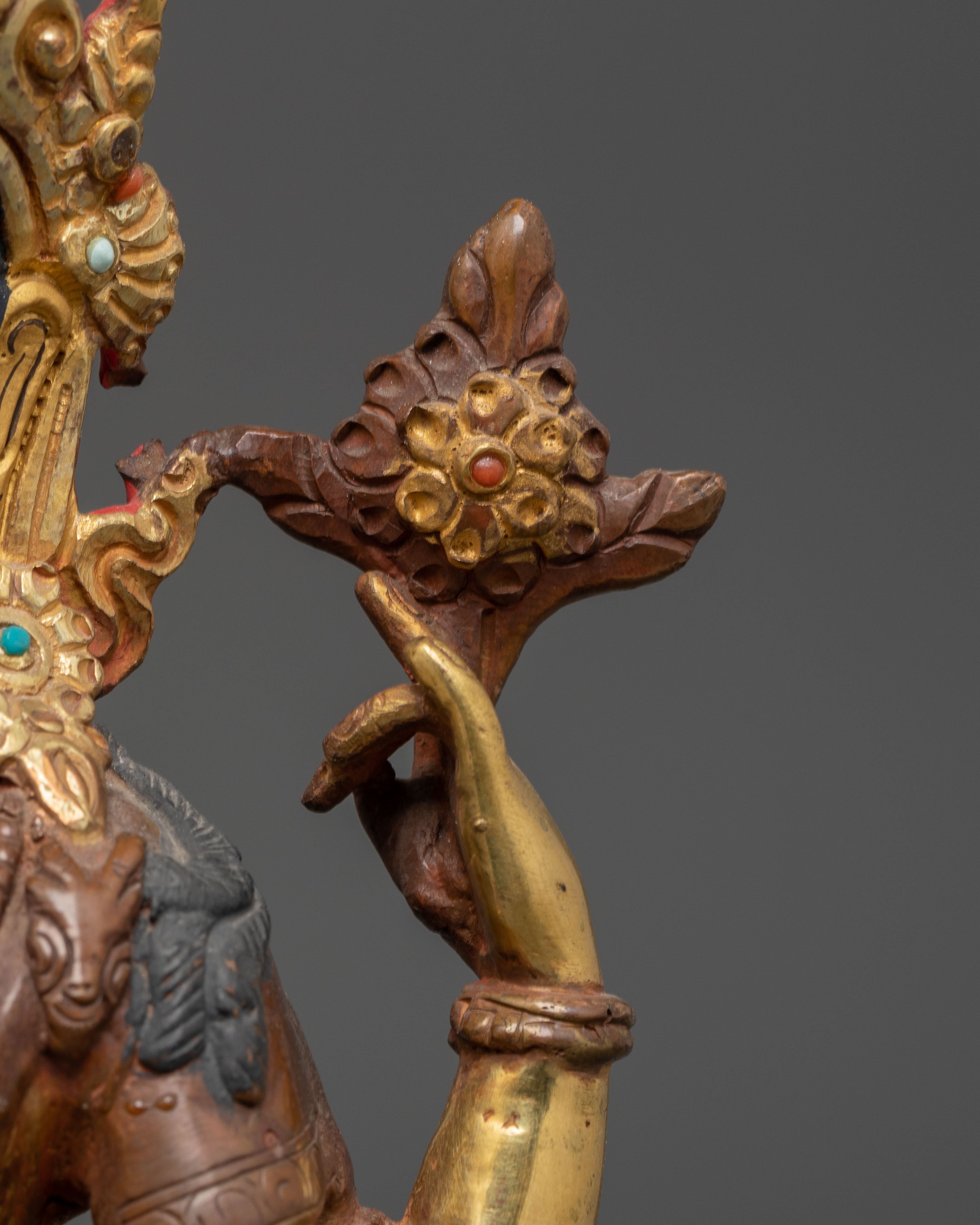 Sacred Four-Armed Chenrezig Statue | Tibetan Artwork