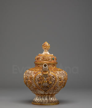 Handcrafted Buddhist Ritual Teapot