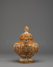 Handcrafted Buddhist Ritual Teapot