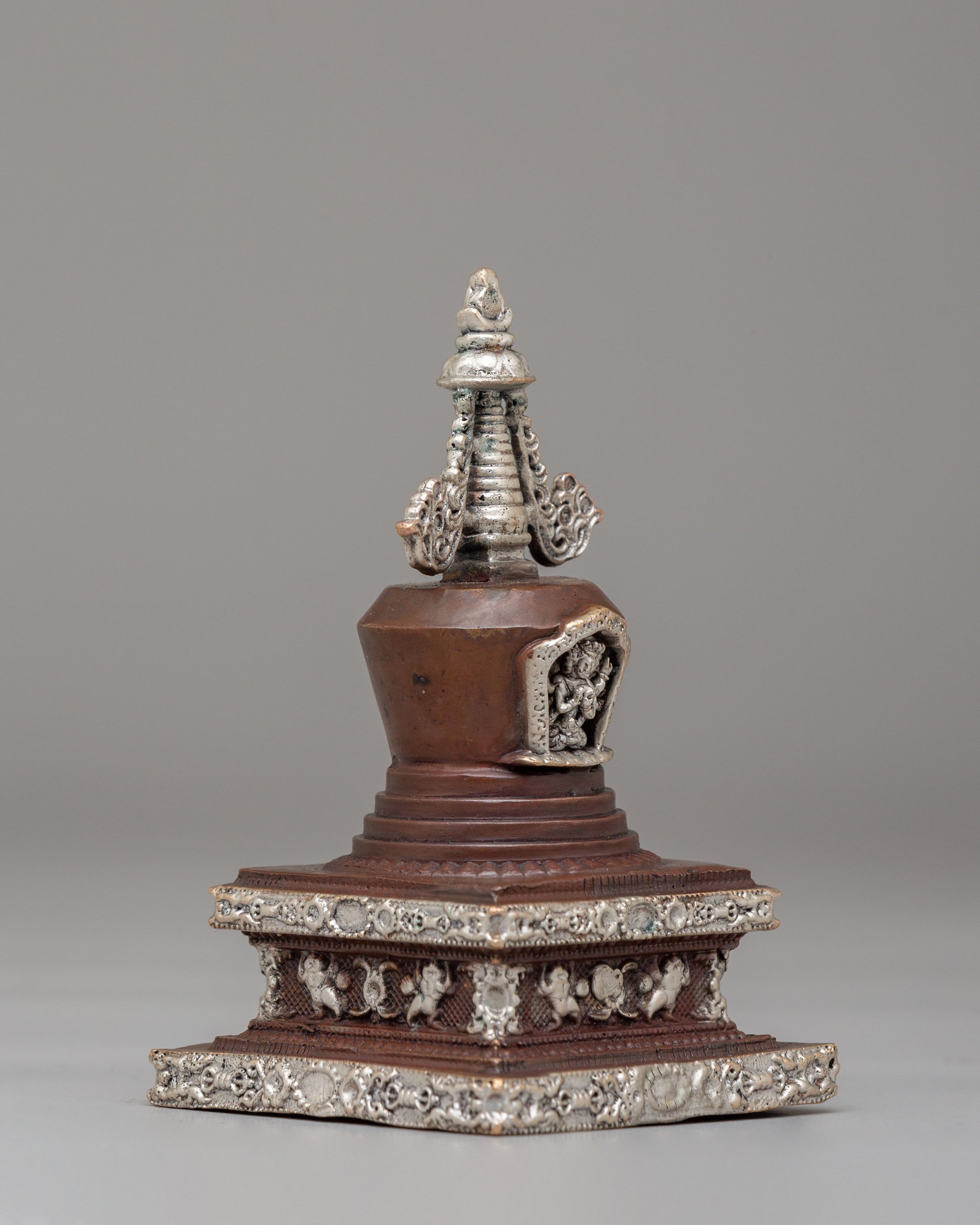 Handcrafted Namgyal Chorten Stupa | Traditional Tibetan Ritual Item
