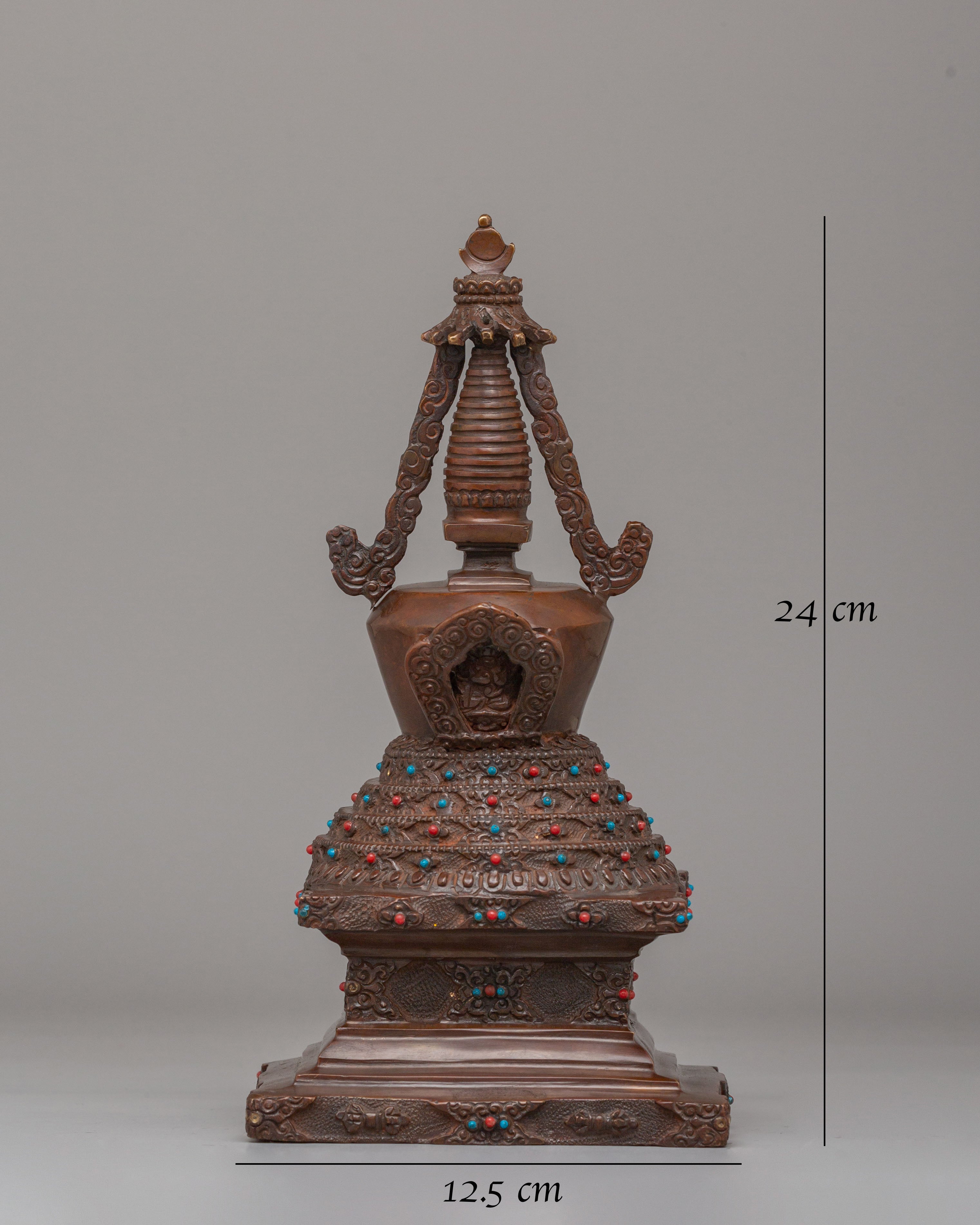 Sacred Ritual Lotus Blossom Stupa | Symbol of Enlightenment