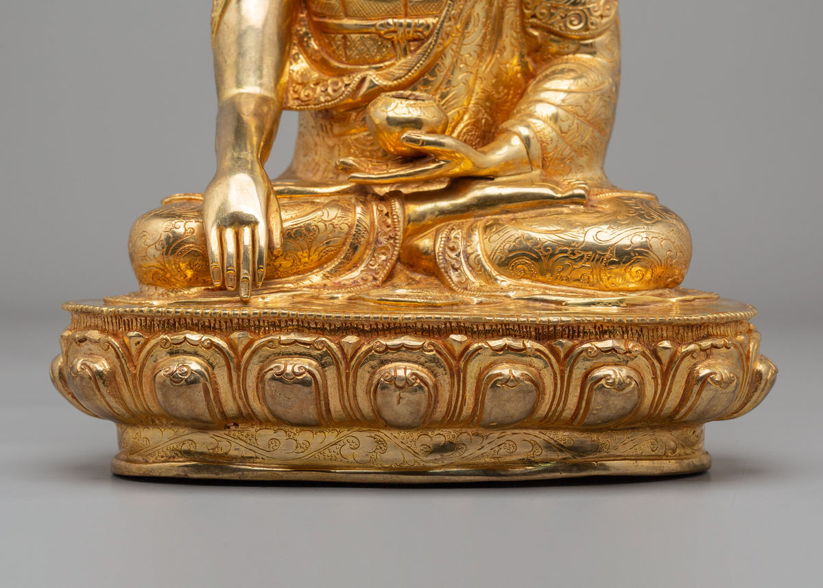 Shakyamuni Buddha Bhumisparsha Statue | Peaceful Shakyamuni Buddha