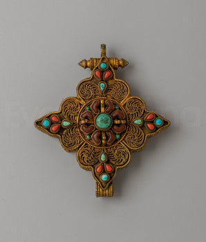 Copper Ghau Locket for Accessory