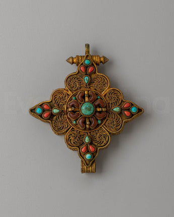 Copper Ghau Locket for Accessory