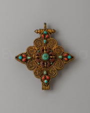 Copper Ghau Locket for Accessory