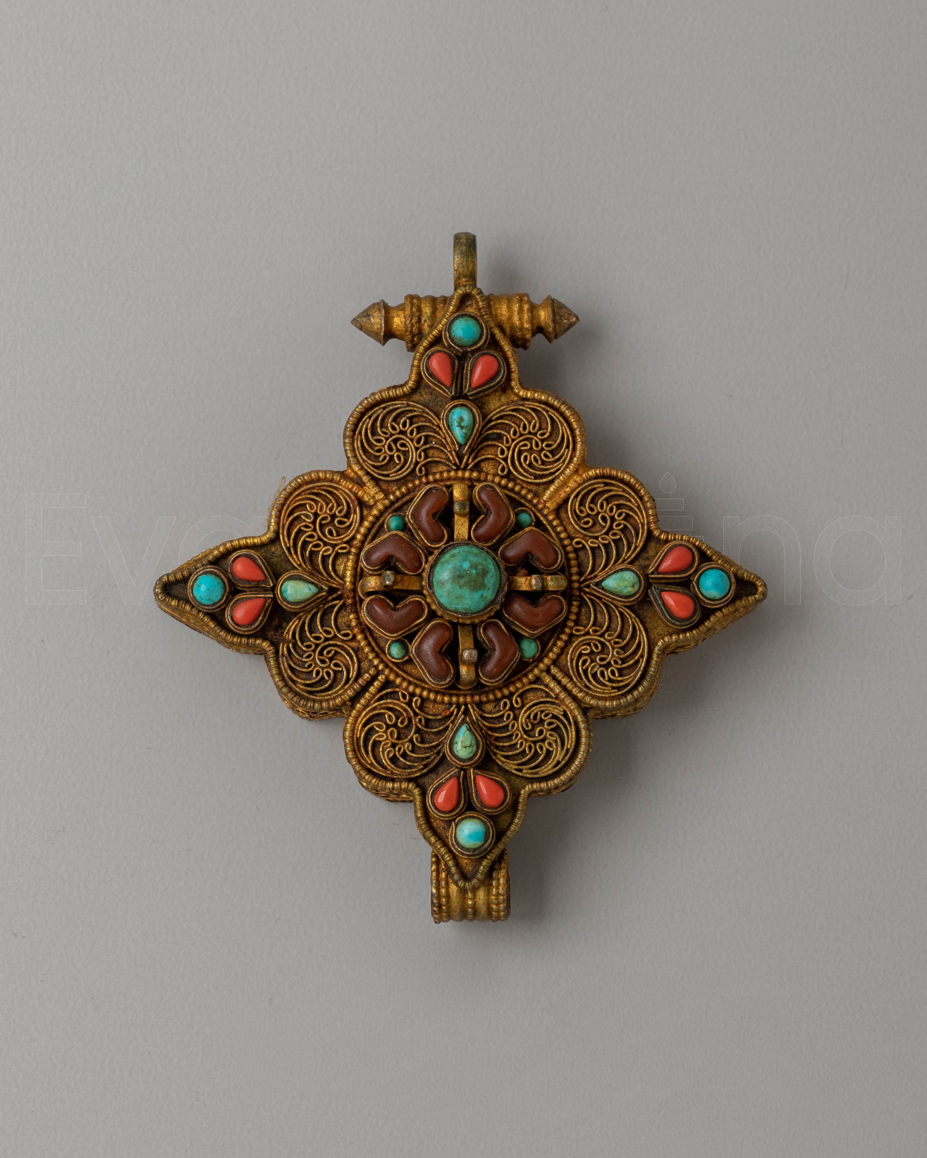 Copper Ghau Locket for Accessory