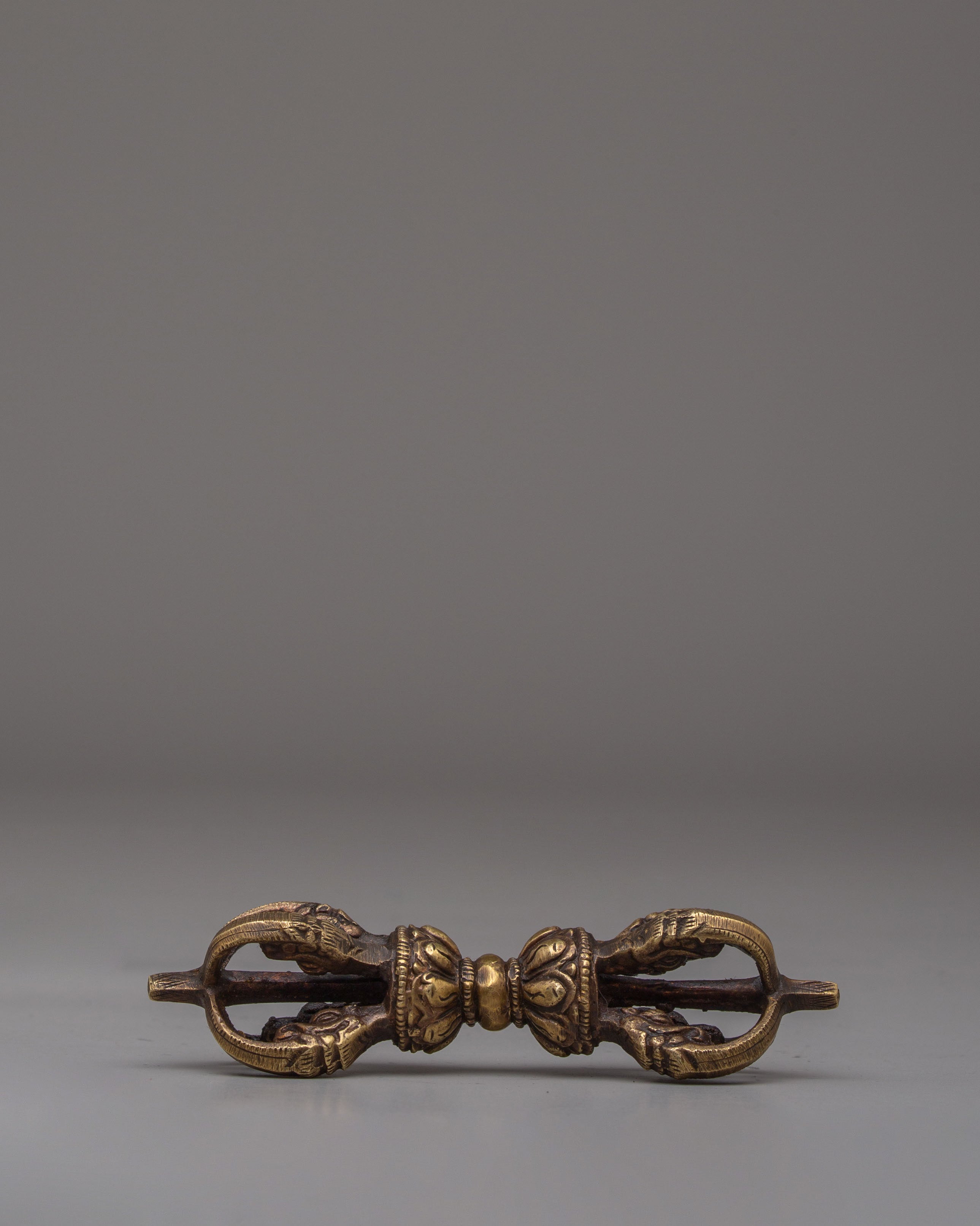 Traditional Buddhist Vajra and Bell Set | Handcrafted Tibetan Ritual Tools