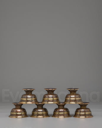Traditional Offering Bowls Set