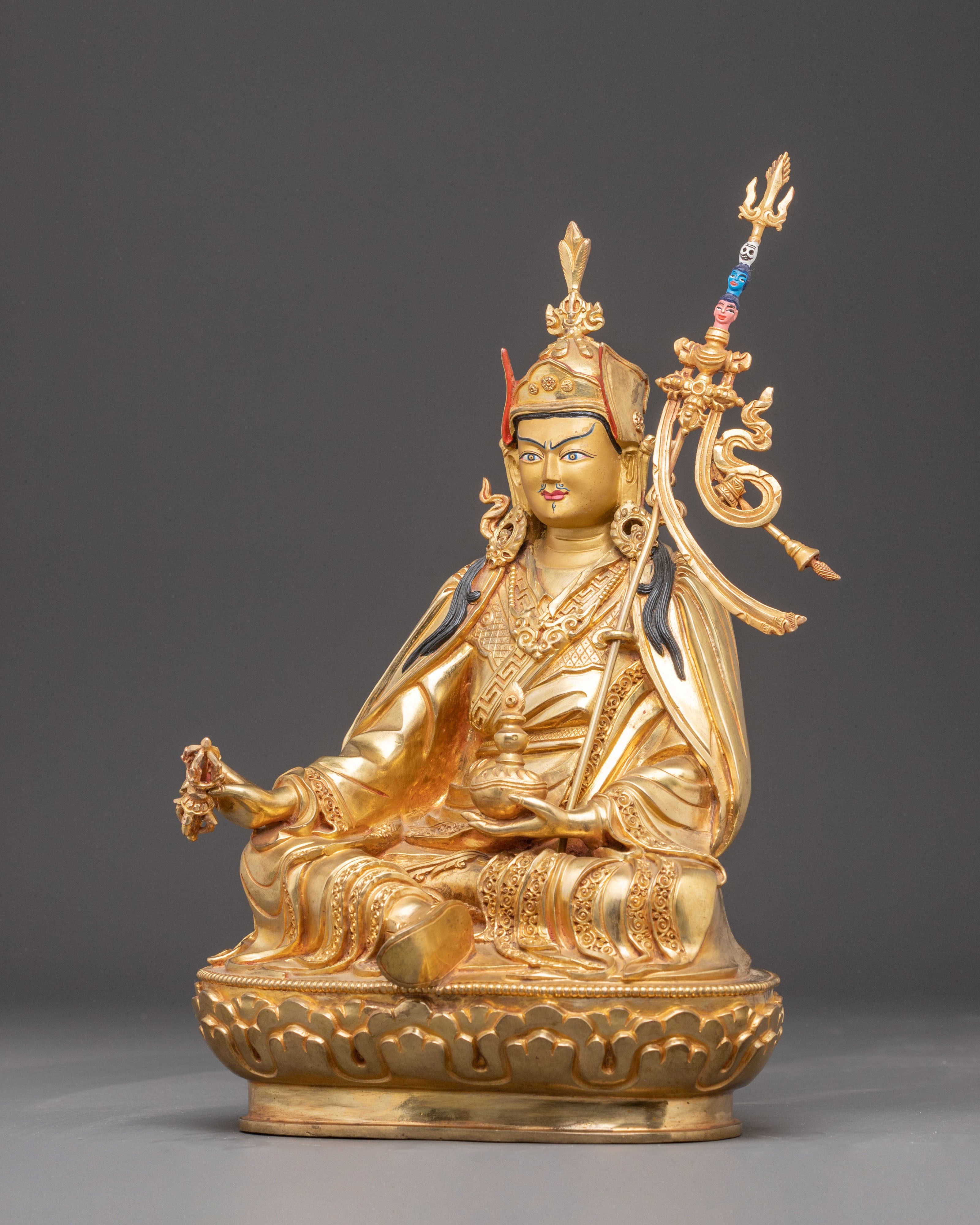 Divine Guru Rinpoche Altar Statue | Padmasambhava Statue