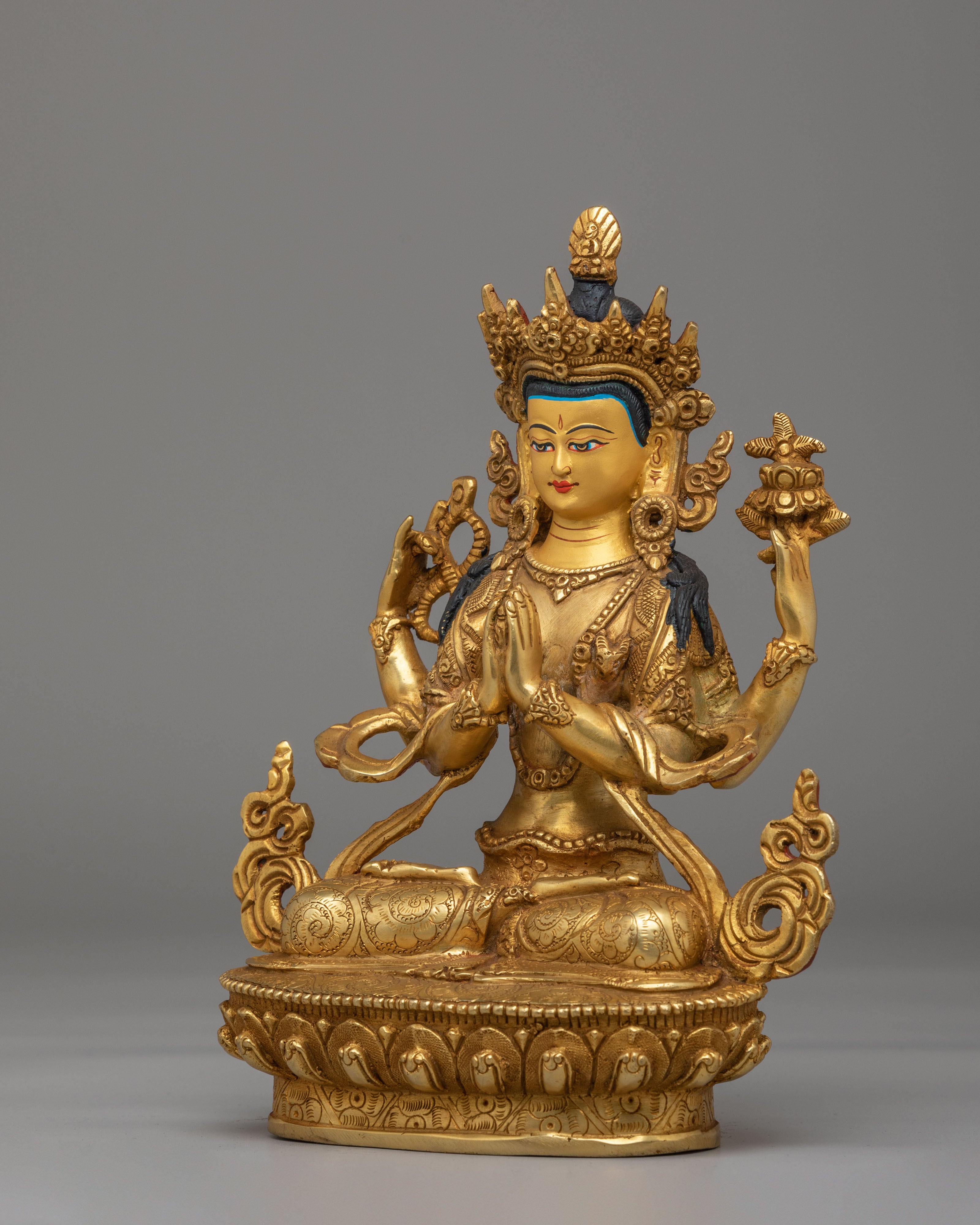 Spiritual Art Chenrezig Statue | Bodhisattva Of Compassion