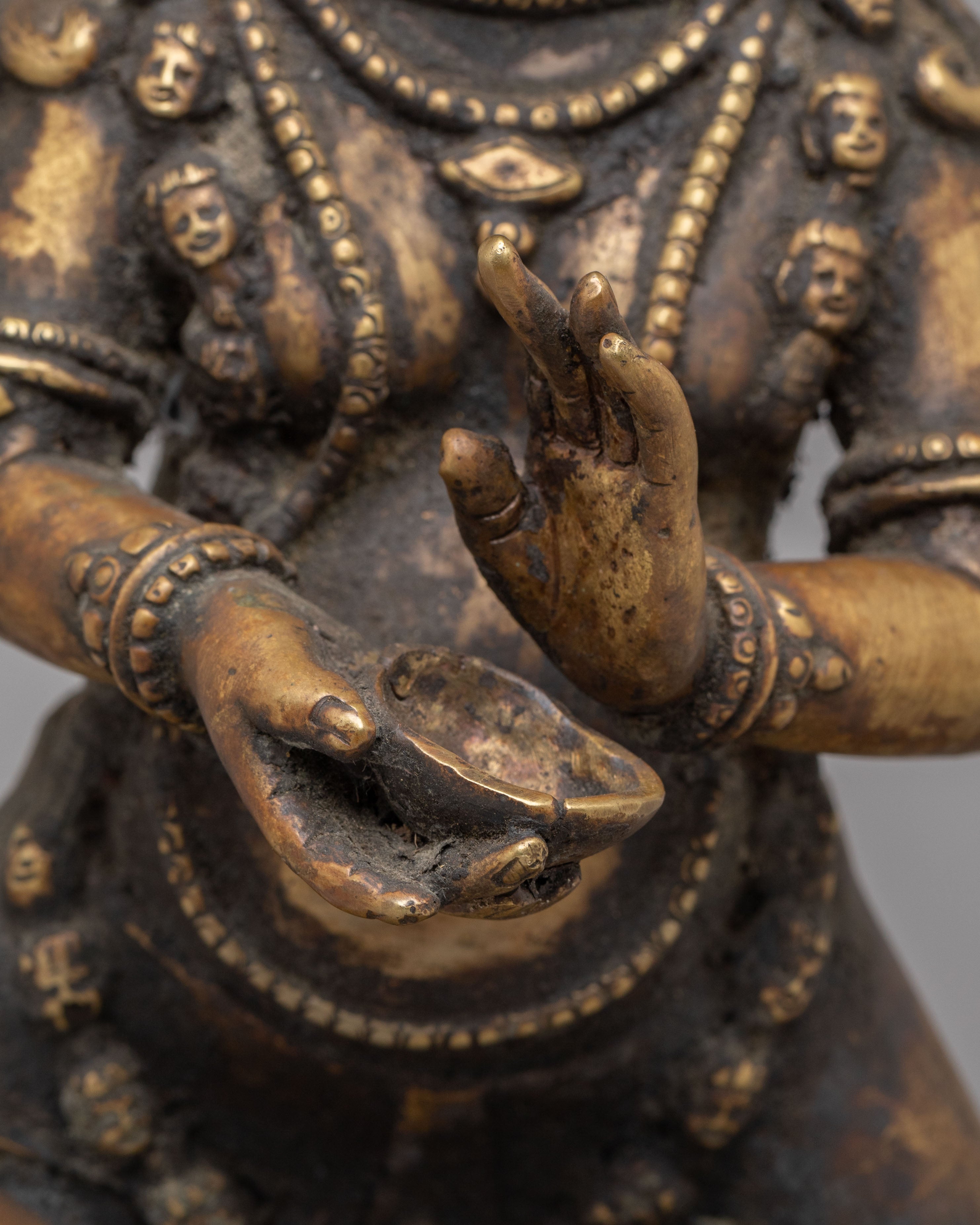 Handmade Goddess Varahi Statue | Brass Altar Figurine