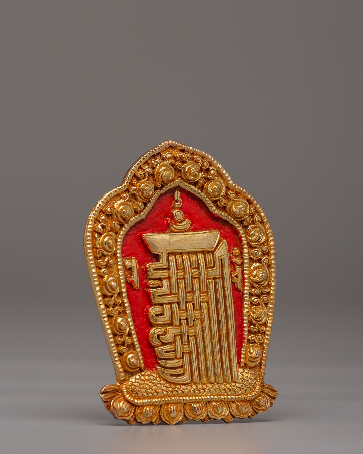 Handcrafted Kalachakra Symbol | Tibetan Art for Meditation