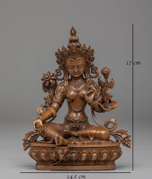 Sacred Mother Shyama Tara Statue | Tibetan Goddess of Compassion and Protection