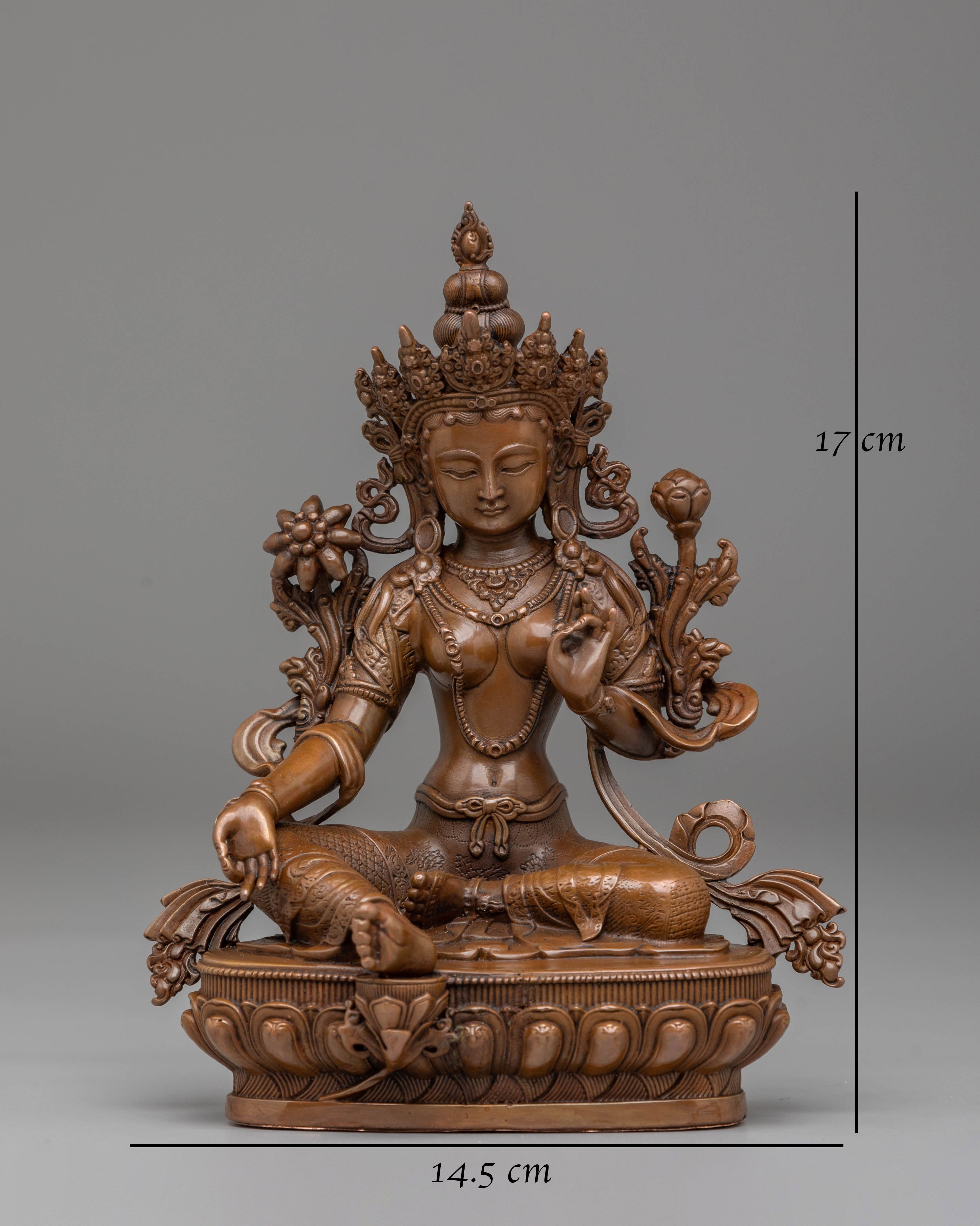 Sacred Mother Shyama Tara Statue | Tibetan Goddess of Compassion and Protection