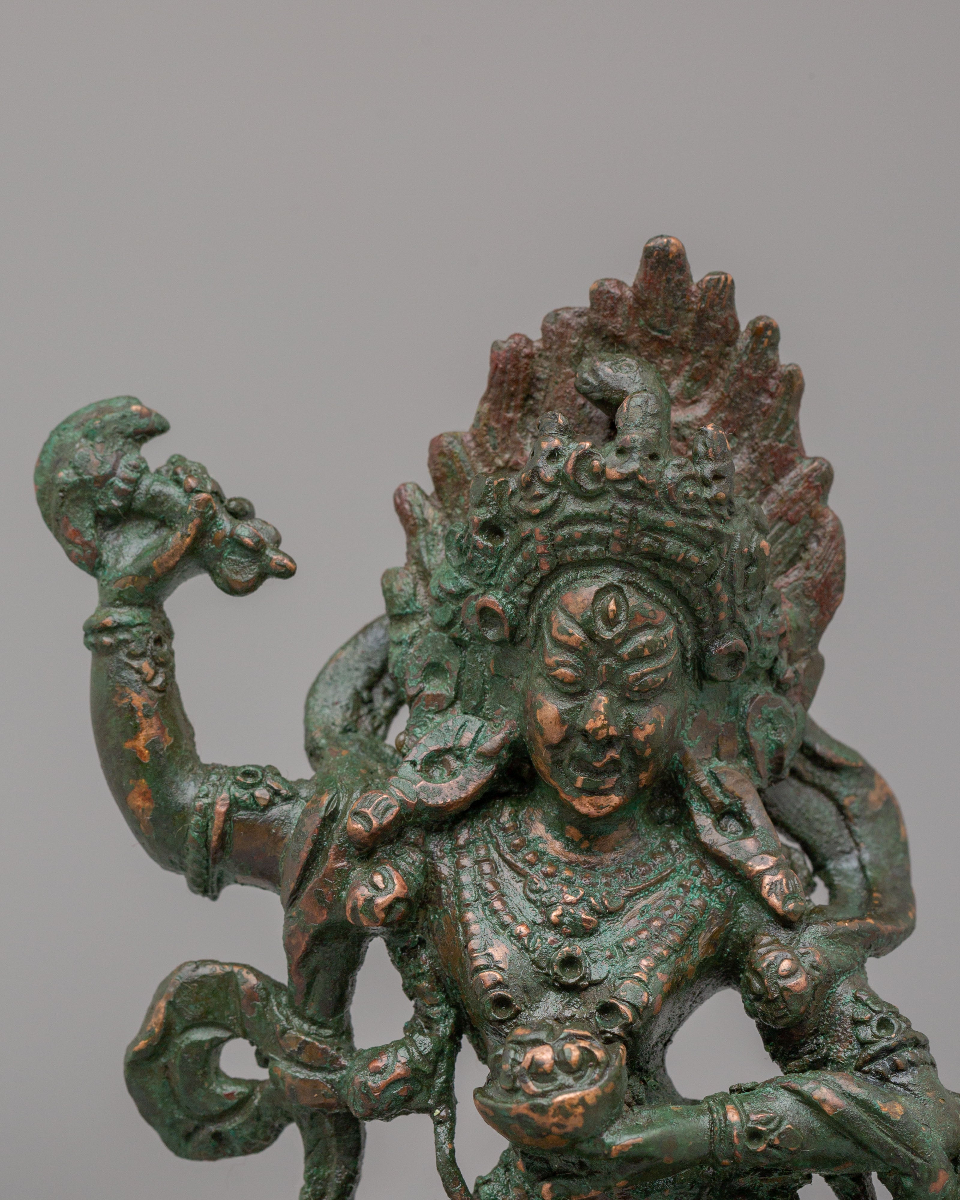 Traditional Buddhist Vajravarahi Statue | Symbol of Fierce Compassion and Transformation