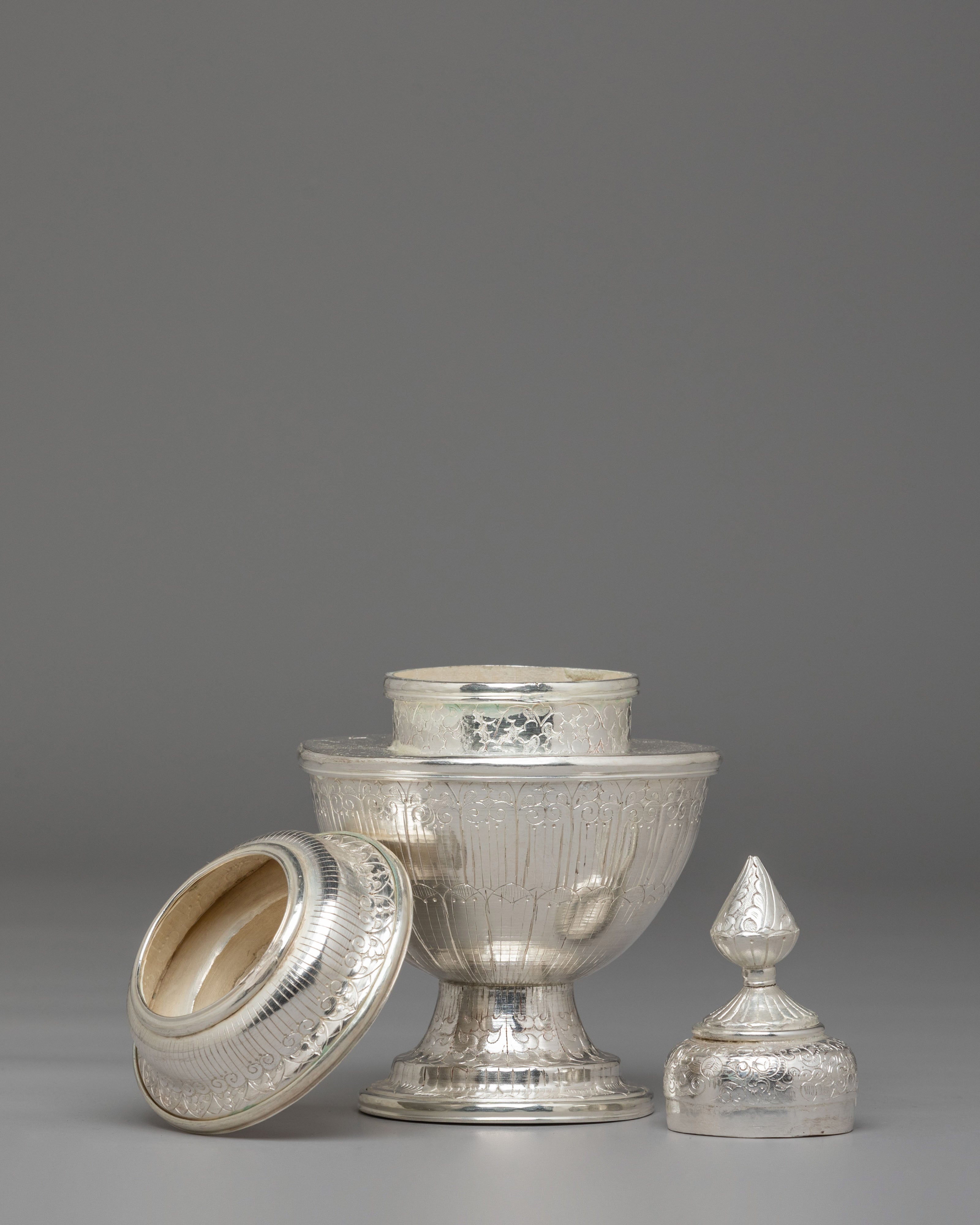 Sacred Ritual Offering Set | Buddhist Ceremonial Tools