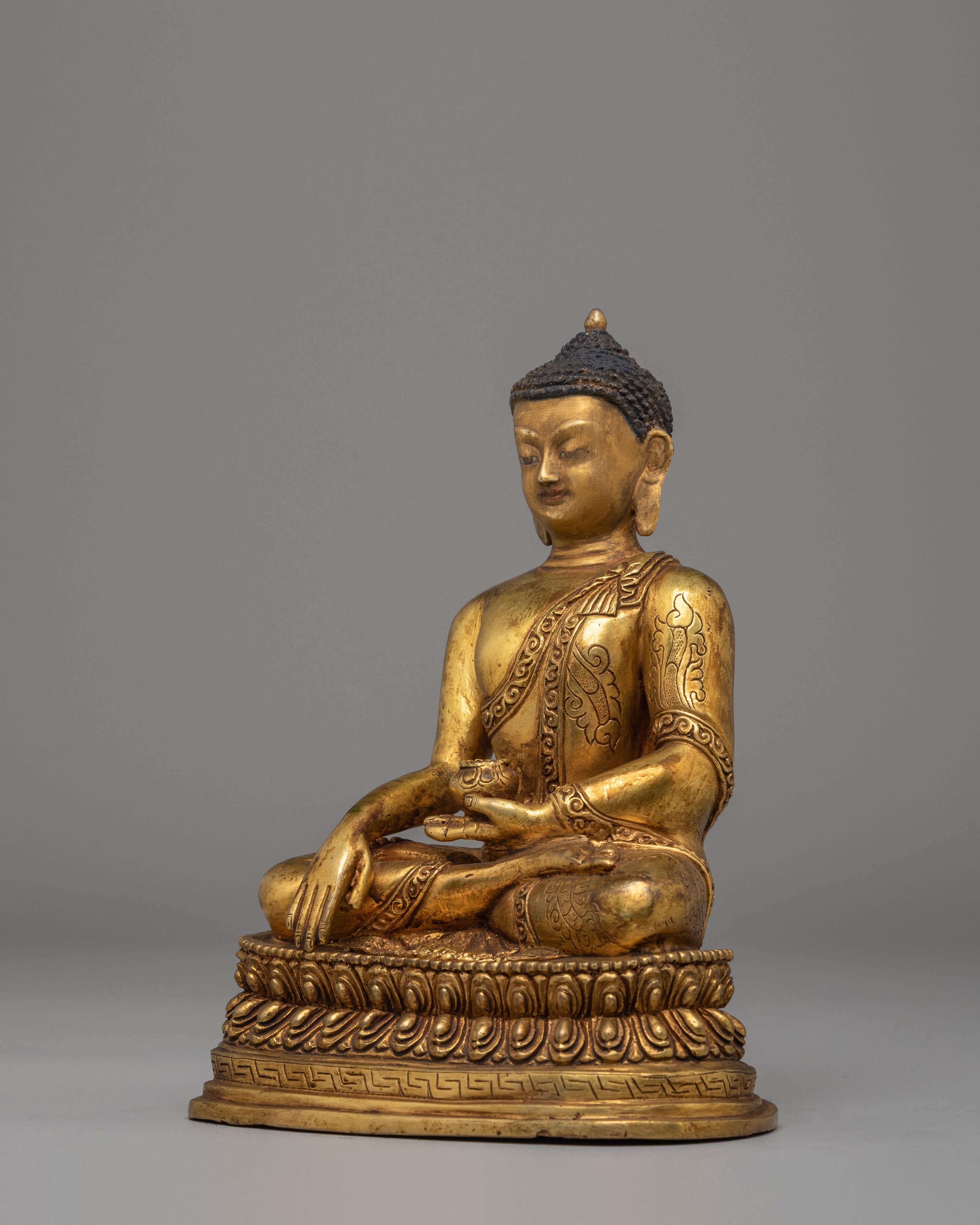 Tibetan Shakyamuni Buddha Figure | Symbol of Enlightenment