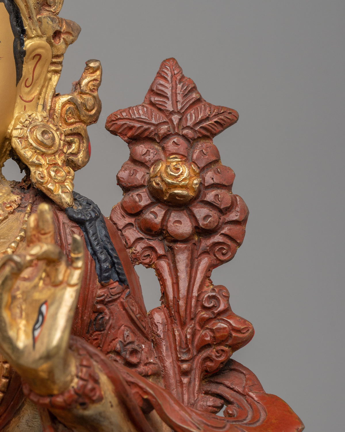 White Tara Seven Eyes Statue | Traditional Handcrafted Artwork