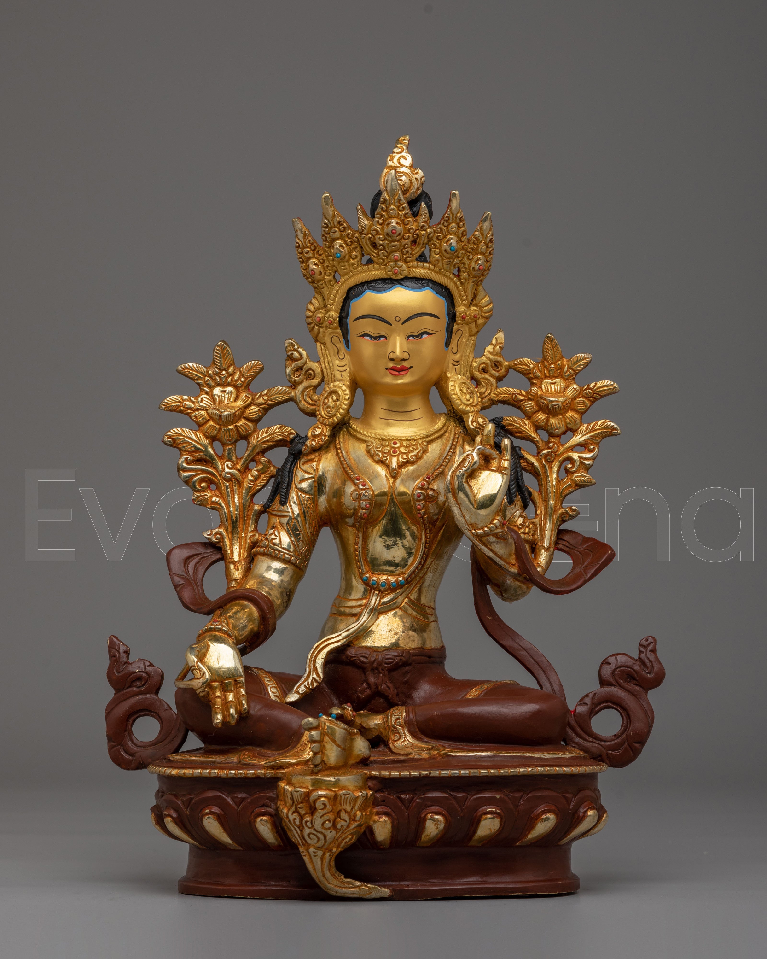 Green Tara Statue