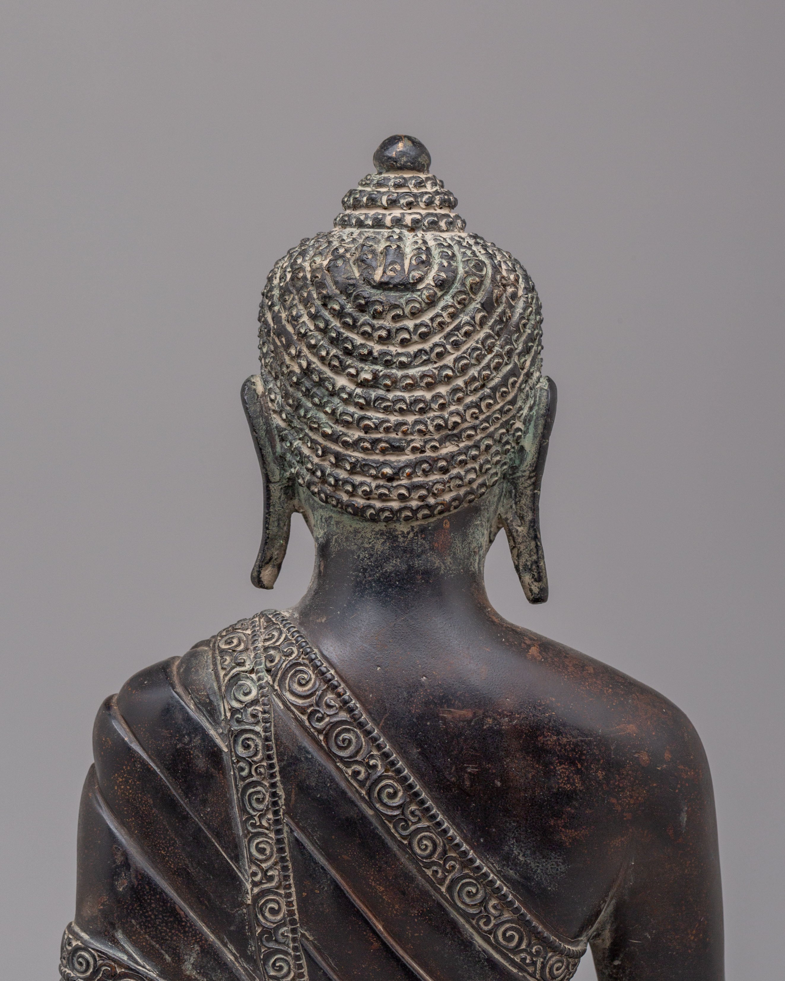 Sage Shakyamuni Buddha Sculpture | Copper Buddhist Sculpture