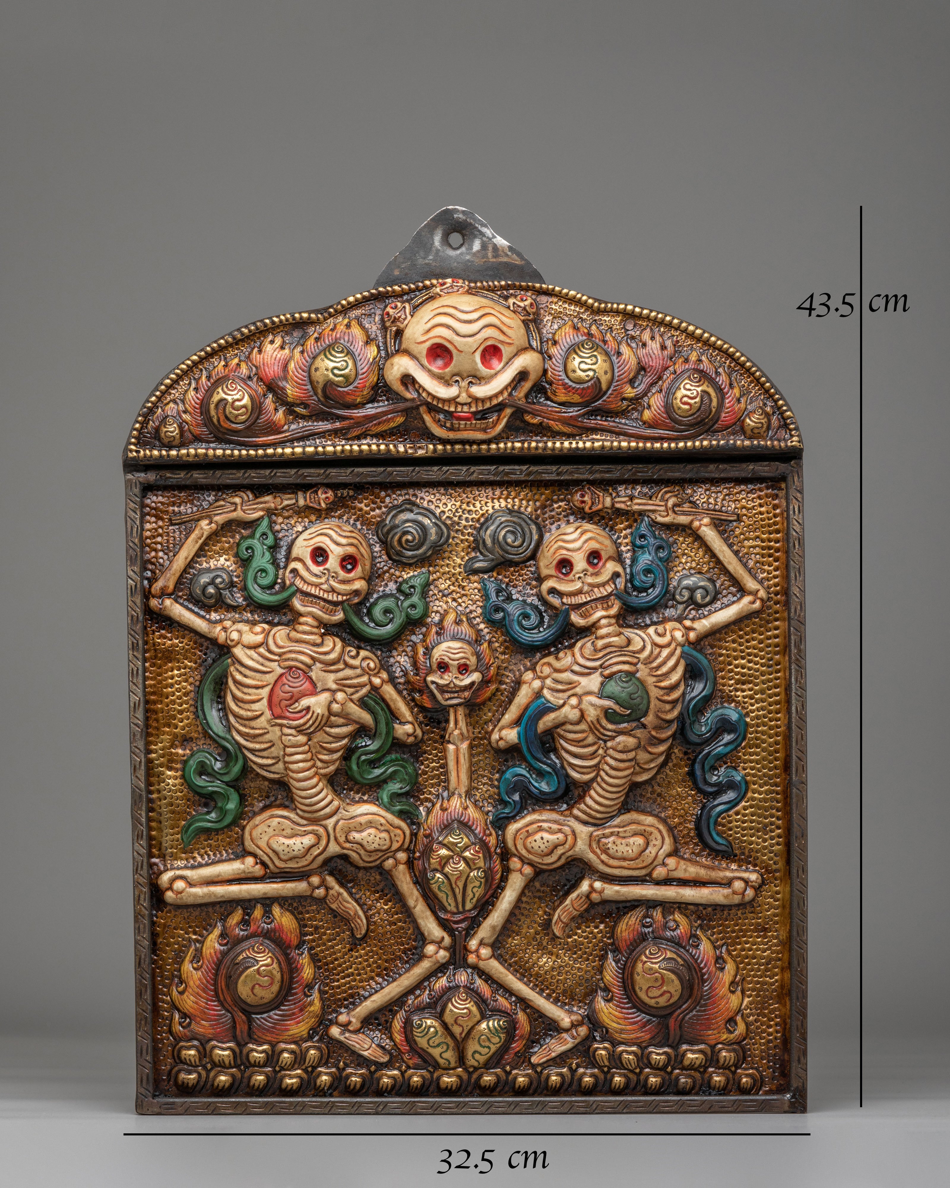 Buddhist Chittipati Wall Hanging | Himalayan Buddhist Art