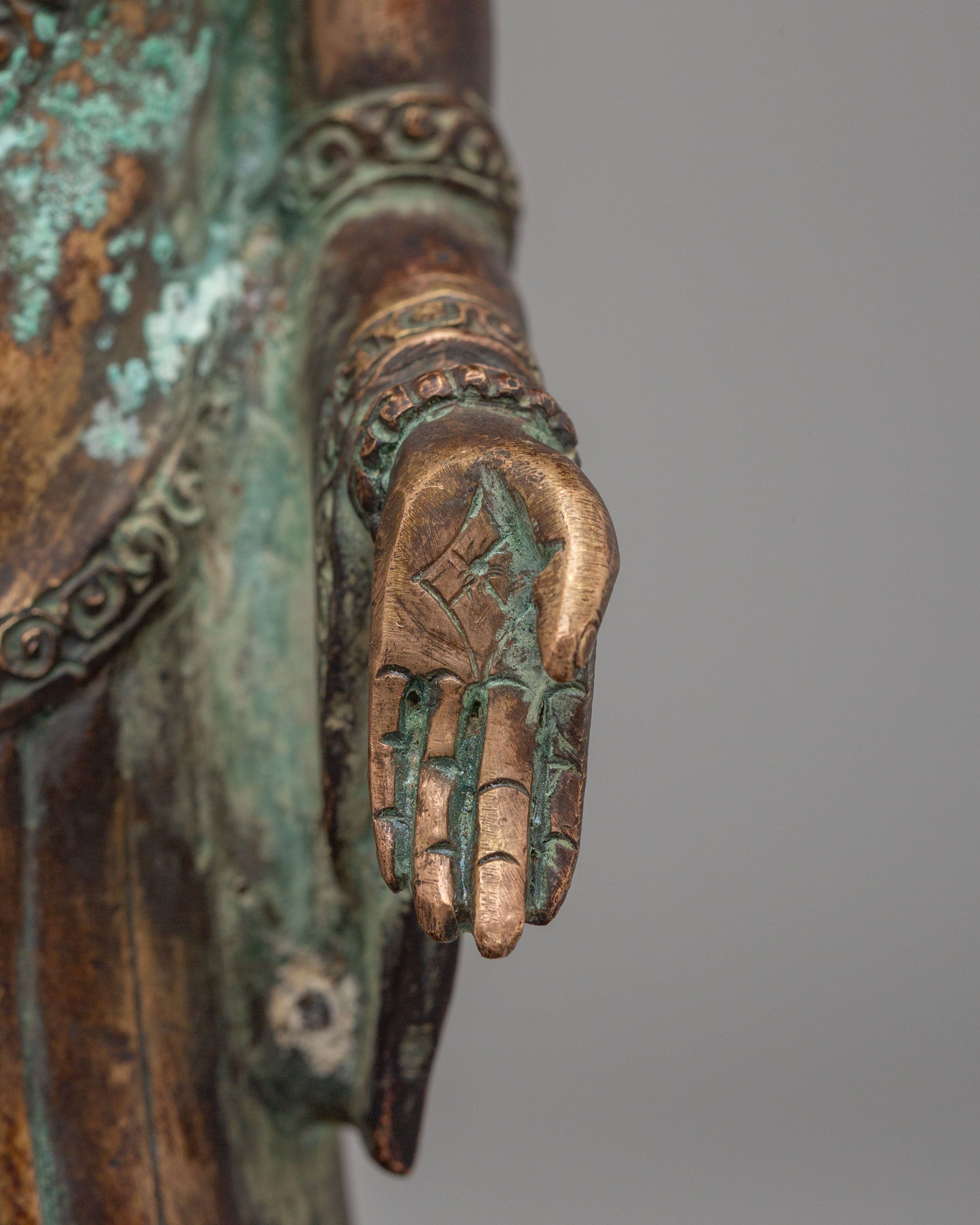 Himalayan Dipankara Buddha Statue | Symbol of Light and Wisdom