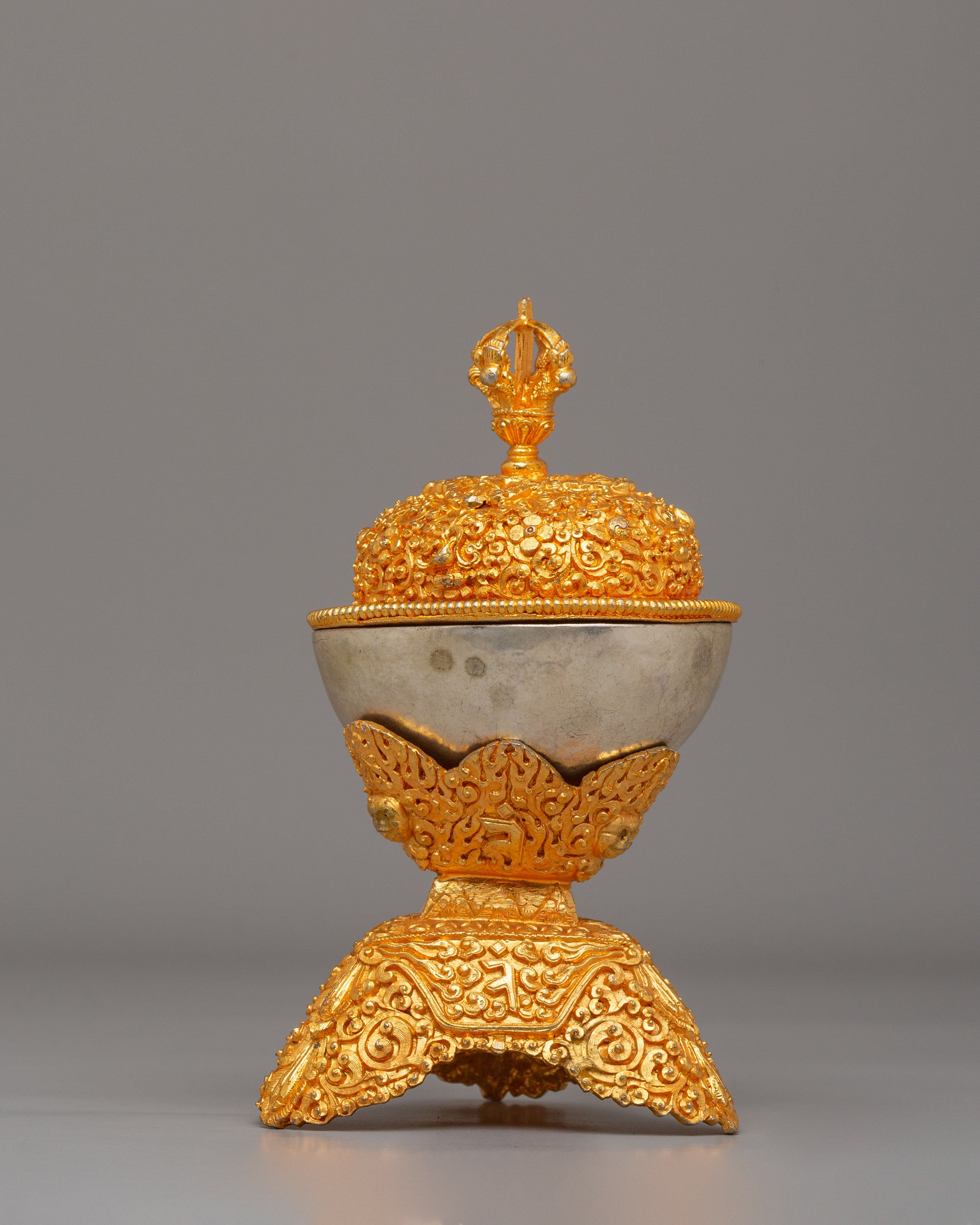 Spiritual Kapala for Ritual | Handcrafted Tibetan Skull Cup