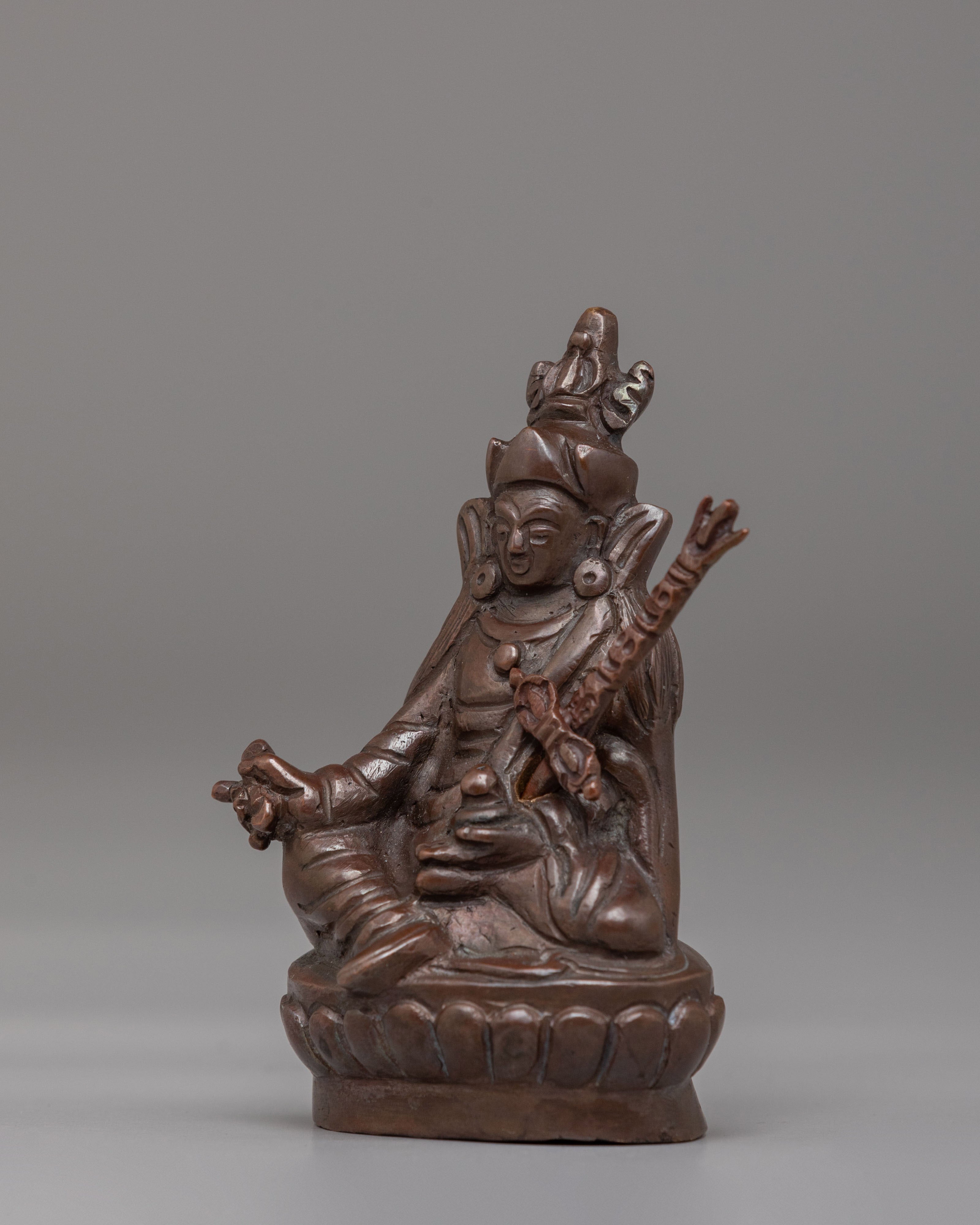 Machine-Made Guru Rinpoche Statue | Tibetan Buddhist Deity