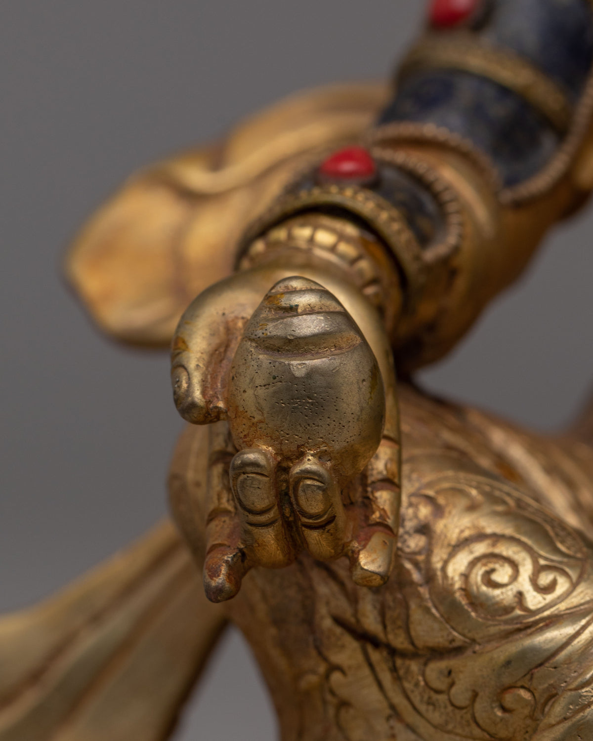 Wealth Lord Dzambhala Statue | Traditional Himalayan Artwork