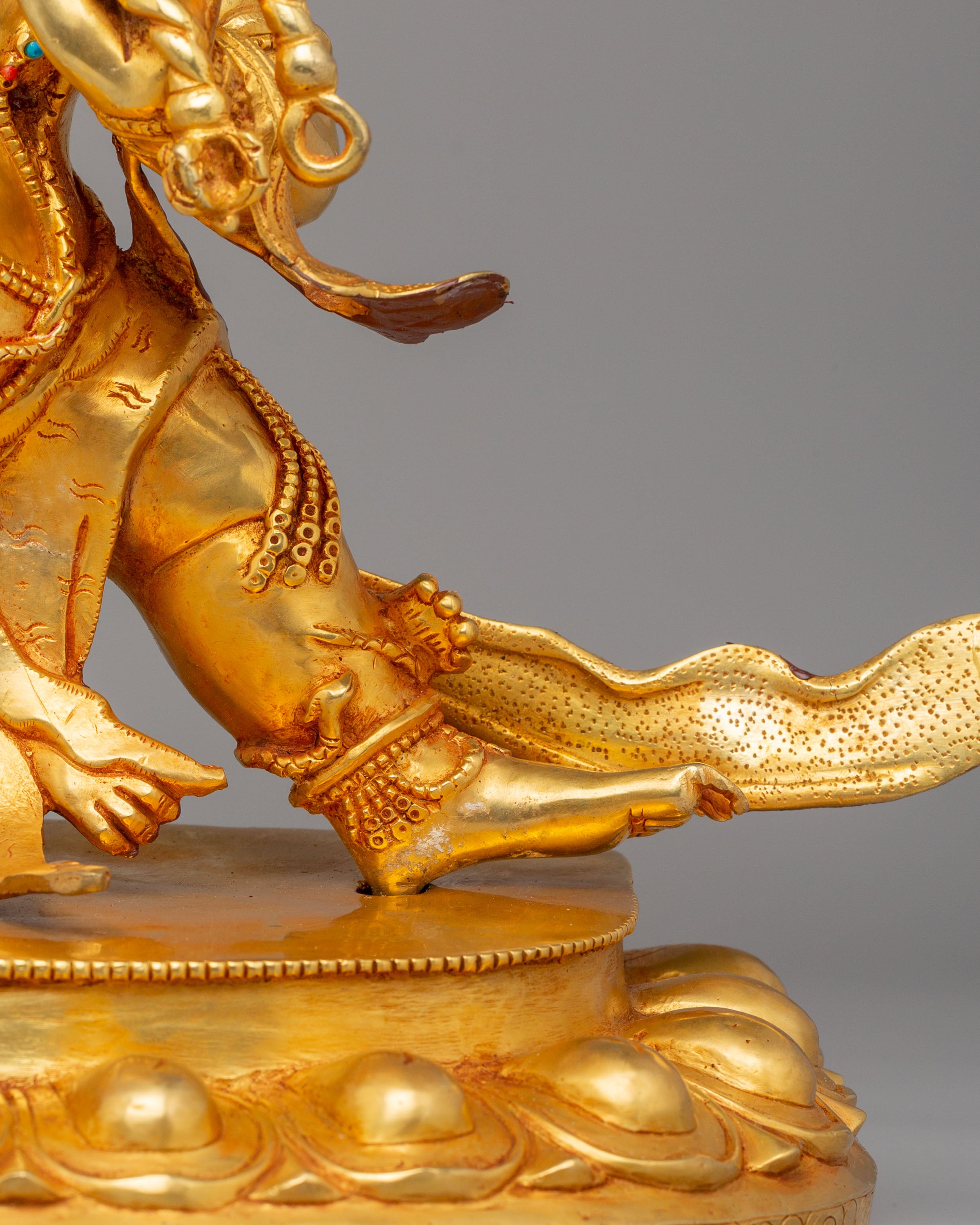 Vajrapani Buddhist Protector Deity Statue | Buddhist Altar Statue