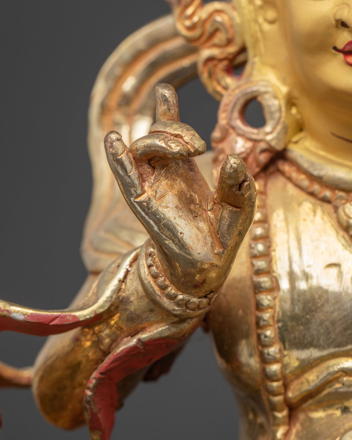 The Northern Guardian Namtoshe Statue | Tibetan Protector Deity Sculpture