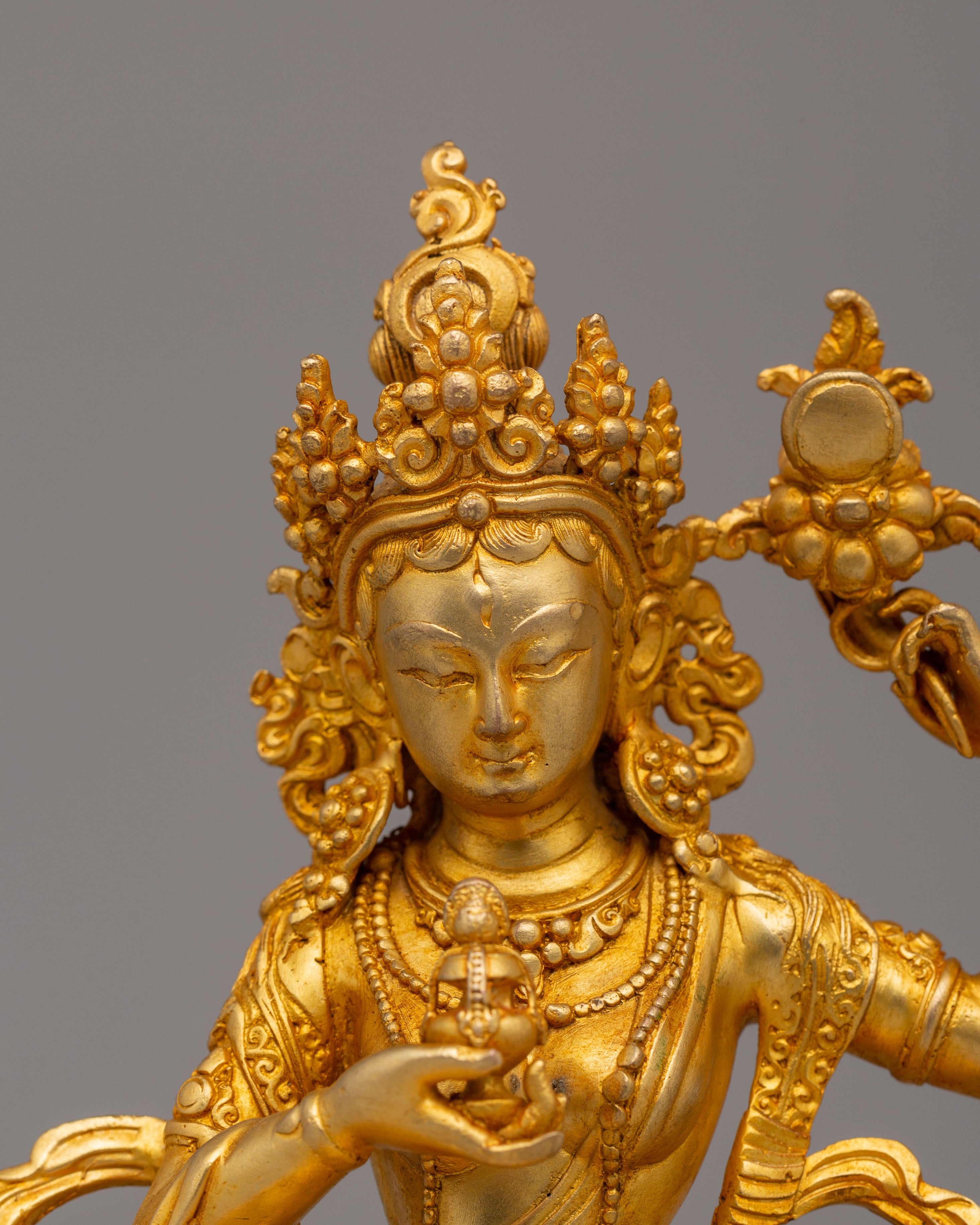 Tibetan Goddess Tara Statue | Symbol of Compassion and Protection
