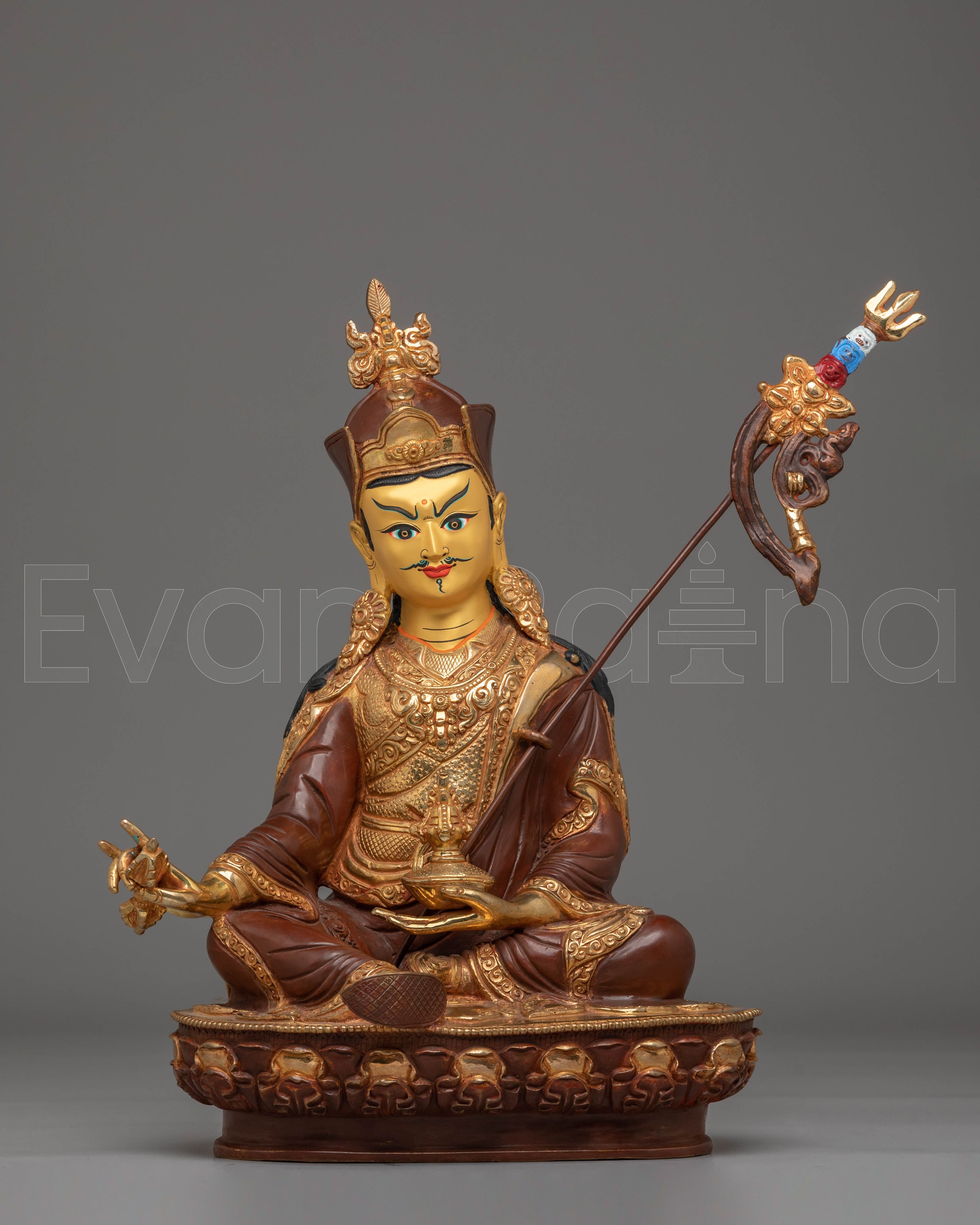Guru Rinpoche Statue: The Lotus Born