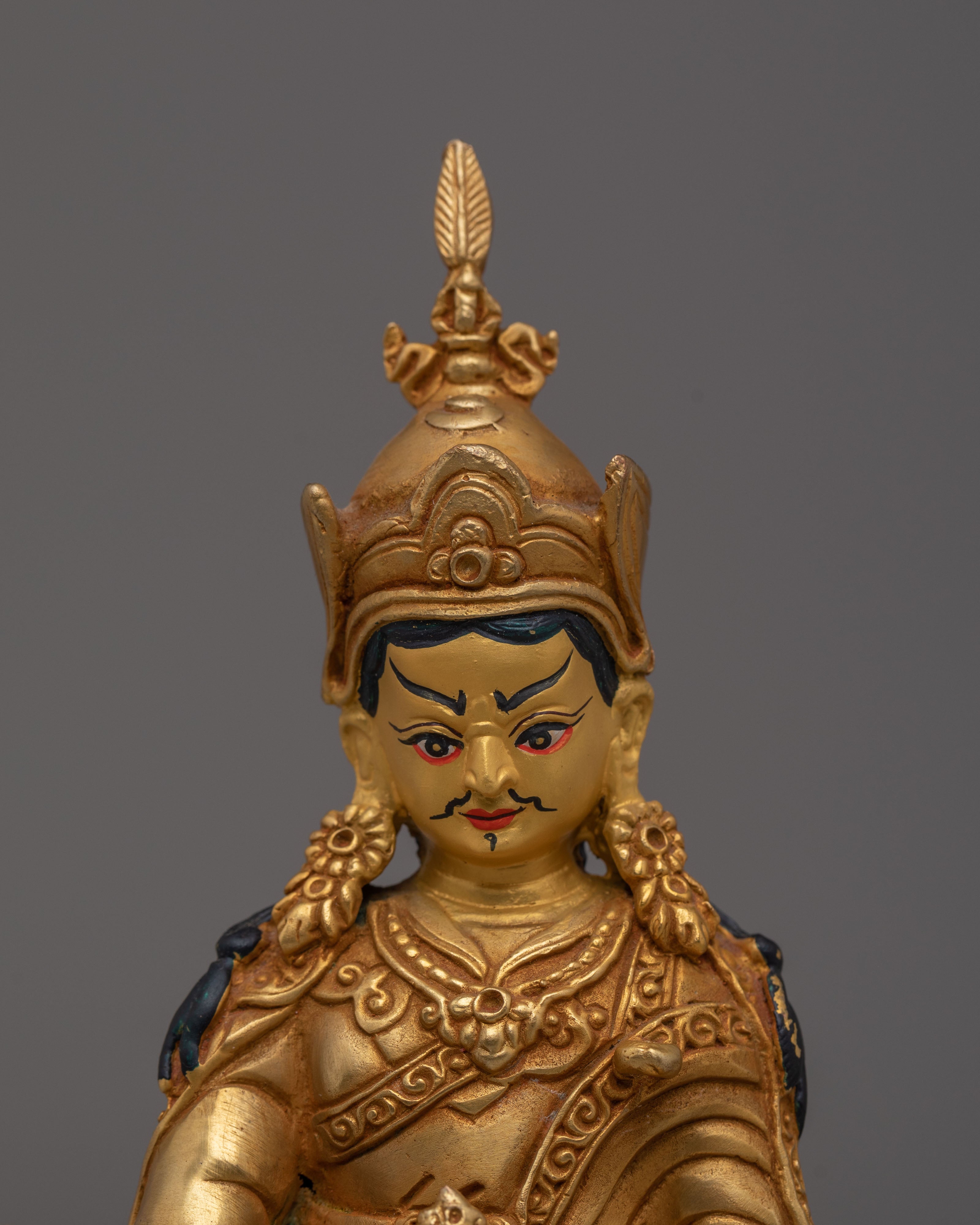 Handcrafted Guru Rinpoche Buddhist Statue