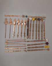 Traditional Tibetan Altar Ritual Items Set