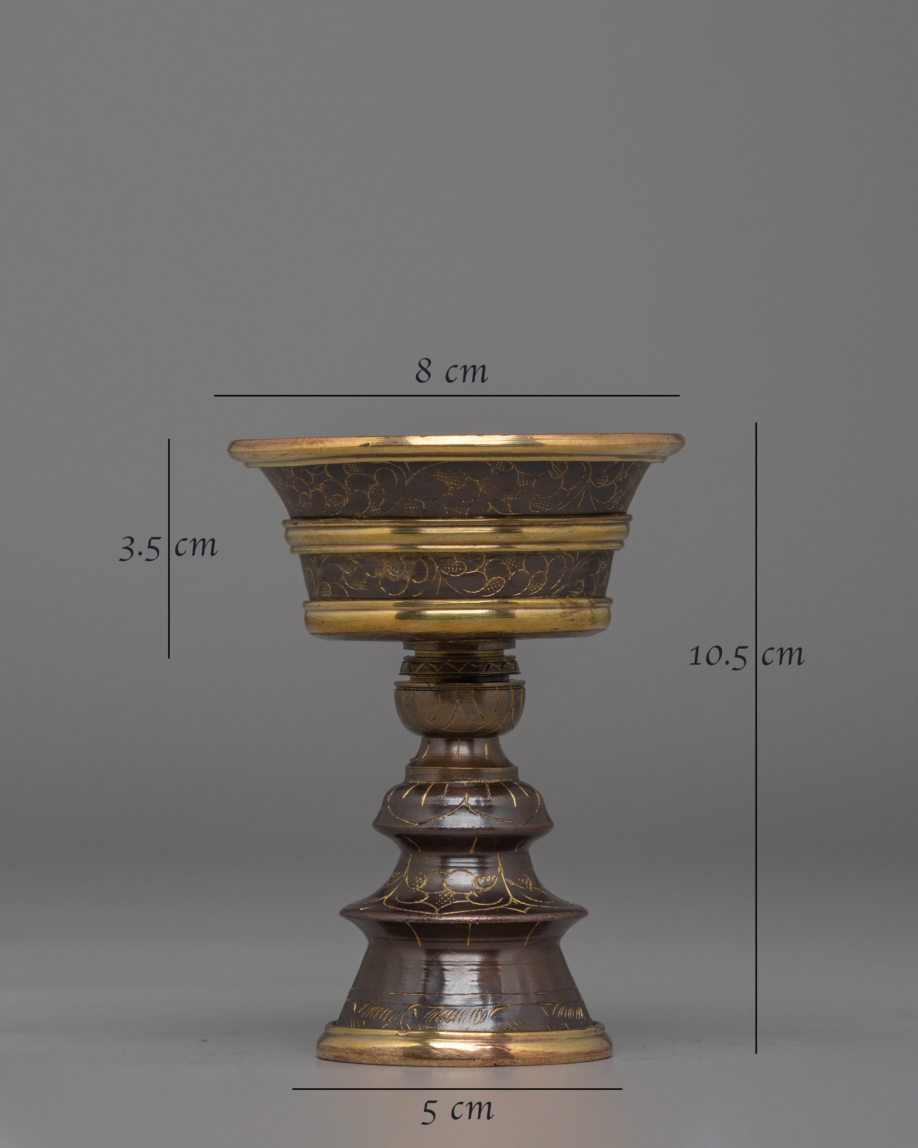 Tibetan Butter Lamp for Altar Use | Offering Light to Deities