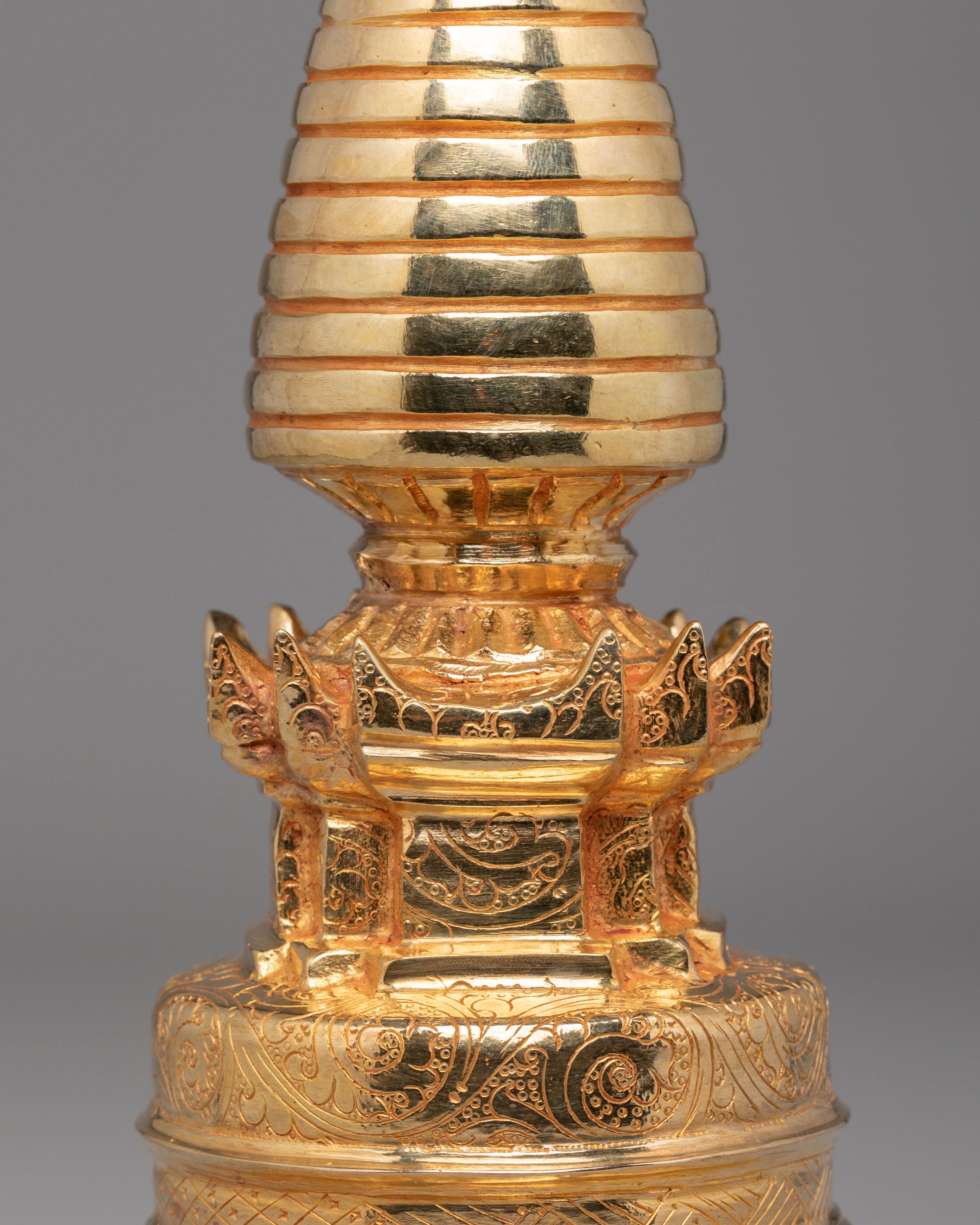 Meditation Shrine Kadampa Stupa | Symbolizing Enlightenment Wisdom and Peace