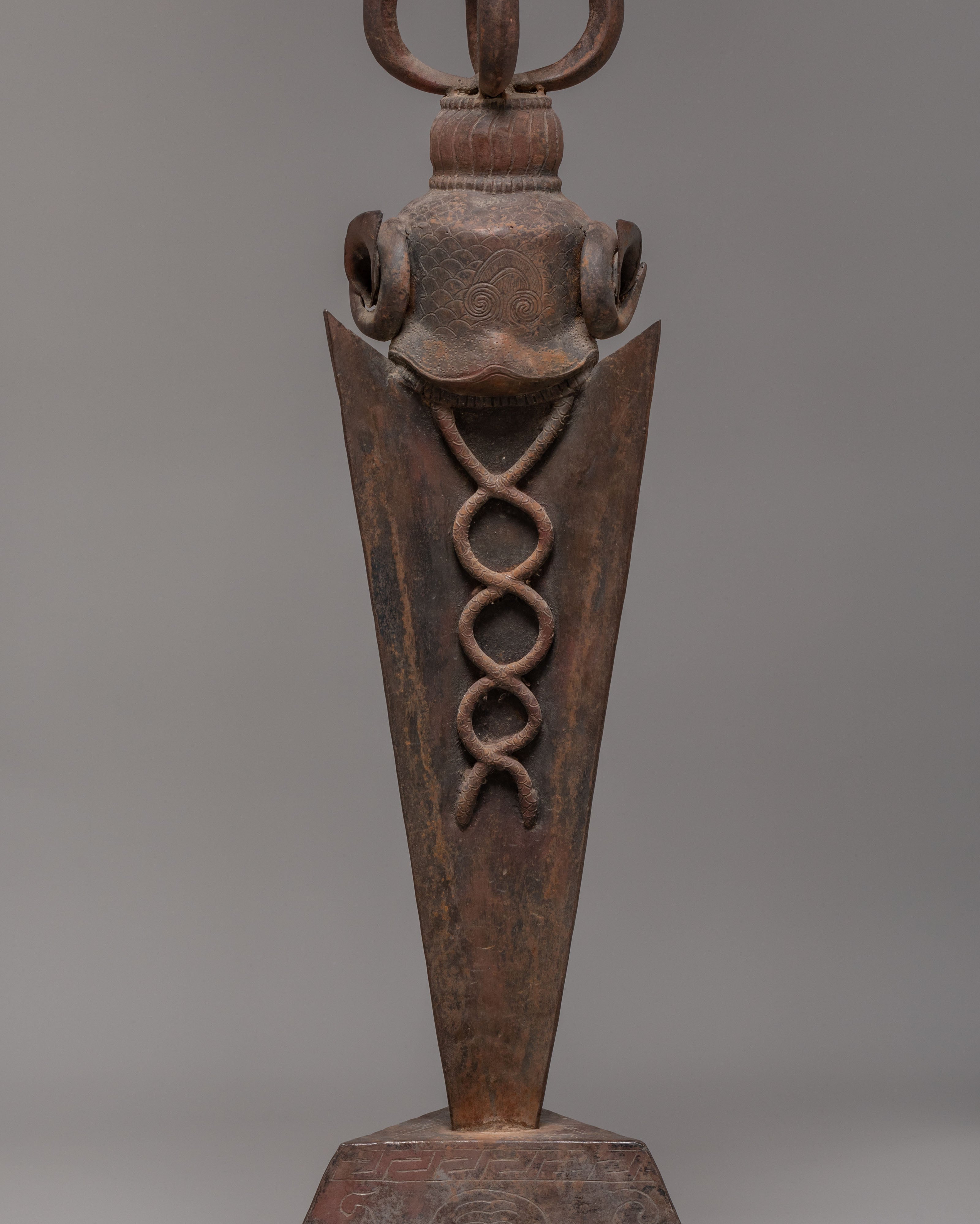 Buddhist Altar Ritual Phurba | Tibetan Ritual Tool for Protection