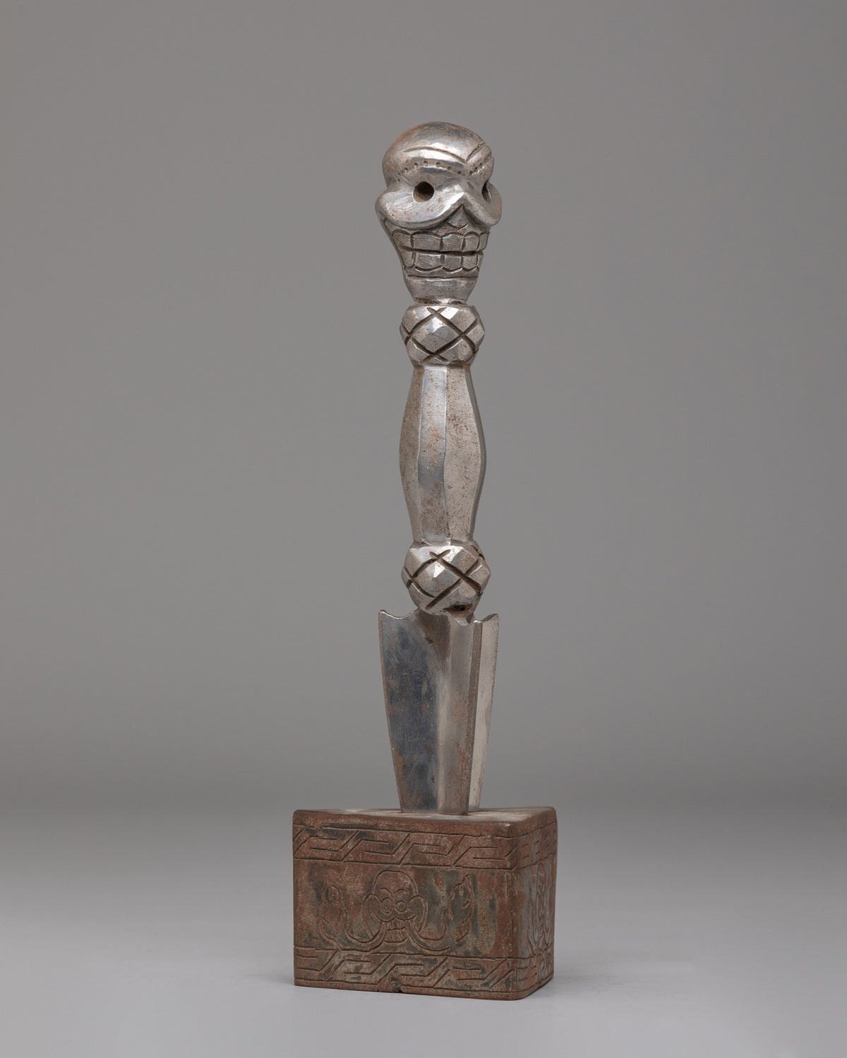 Phurba Sacred Dagger | Handcrafted Iron Buddhist Ritual Implement