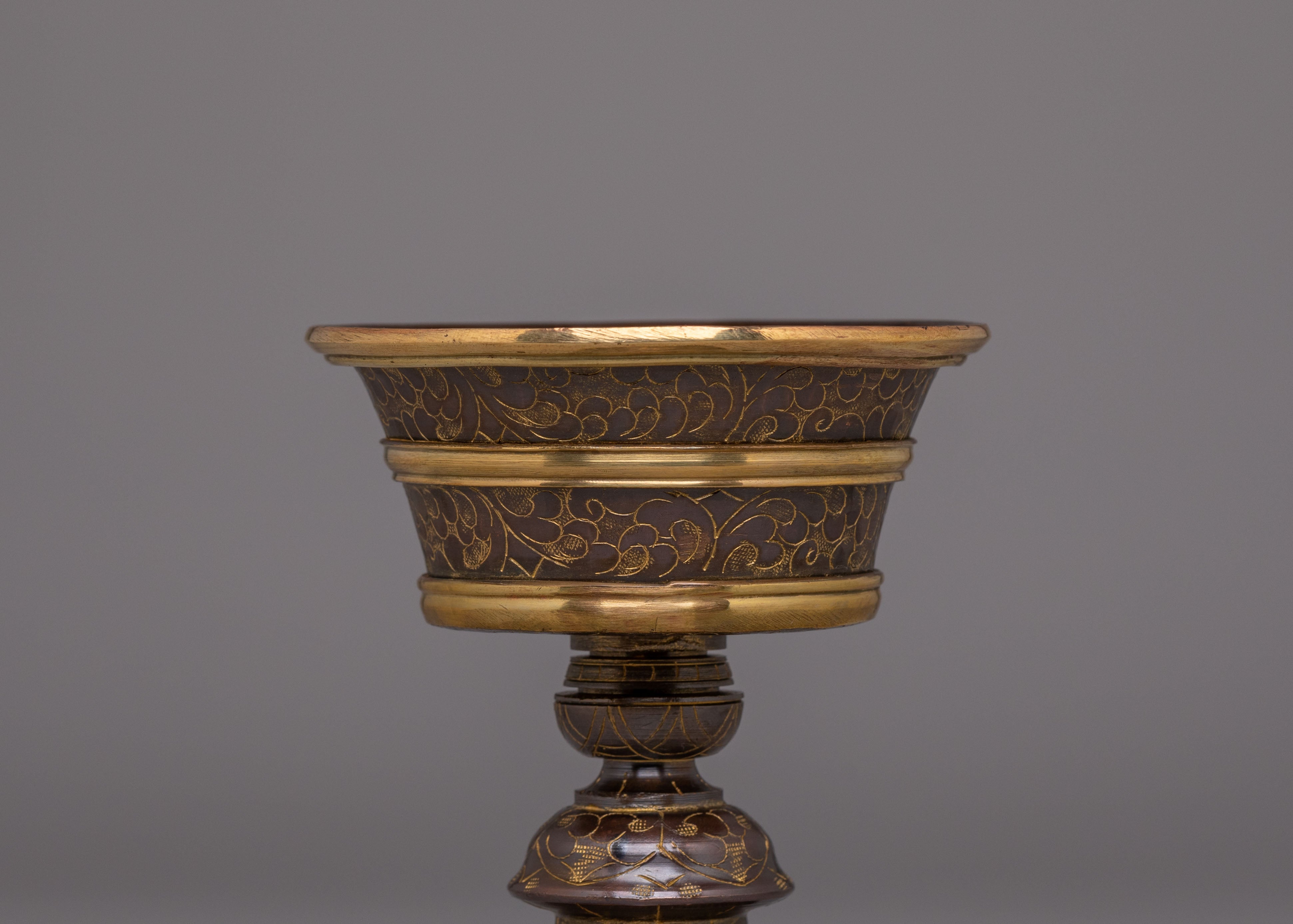 Tibetan Prayer Butter Lamp | Offering Light for Spiritual Practice